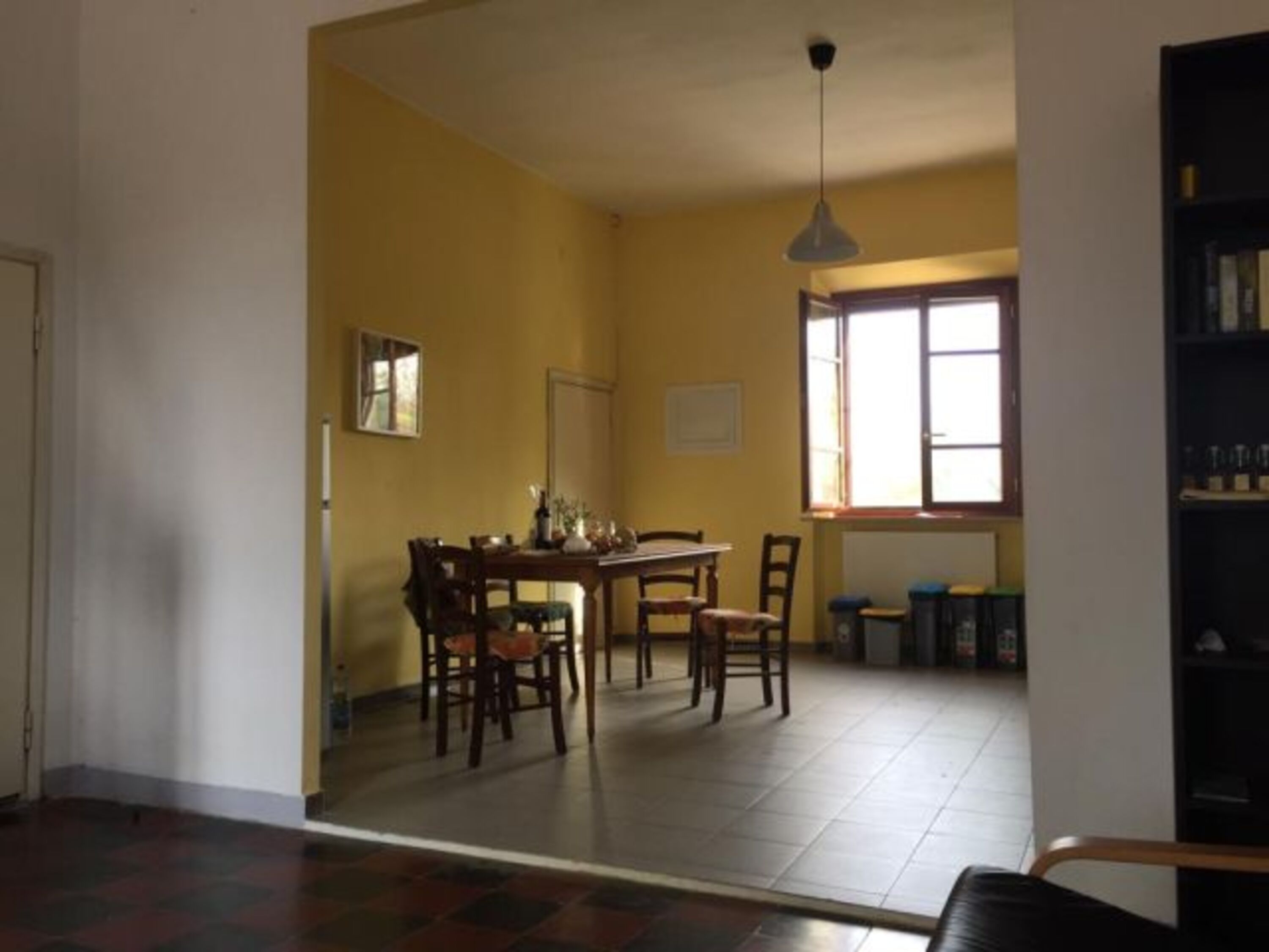 Sicht vom Wohnzimmer