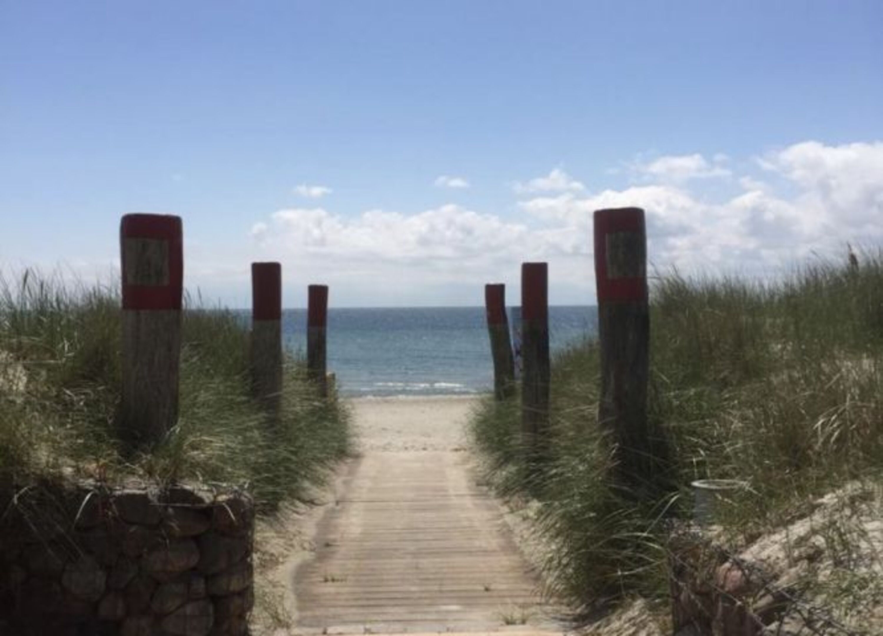 Weg zum Südstrand 