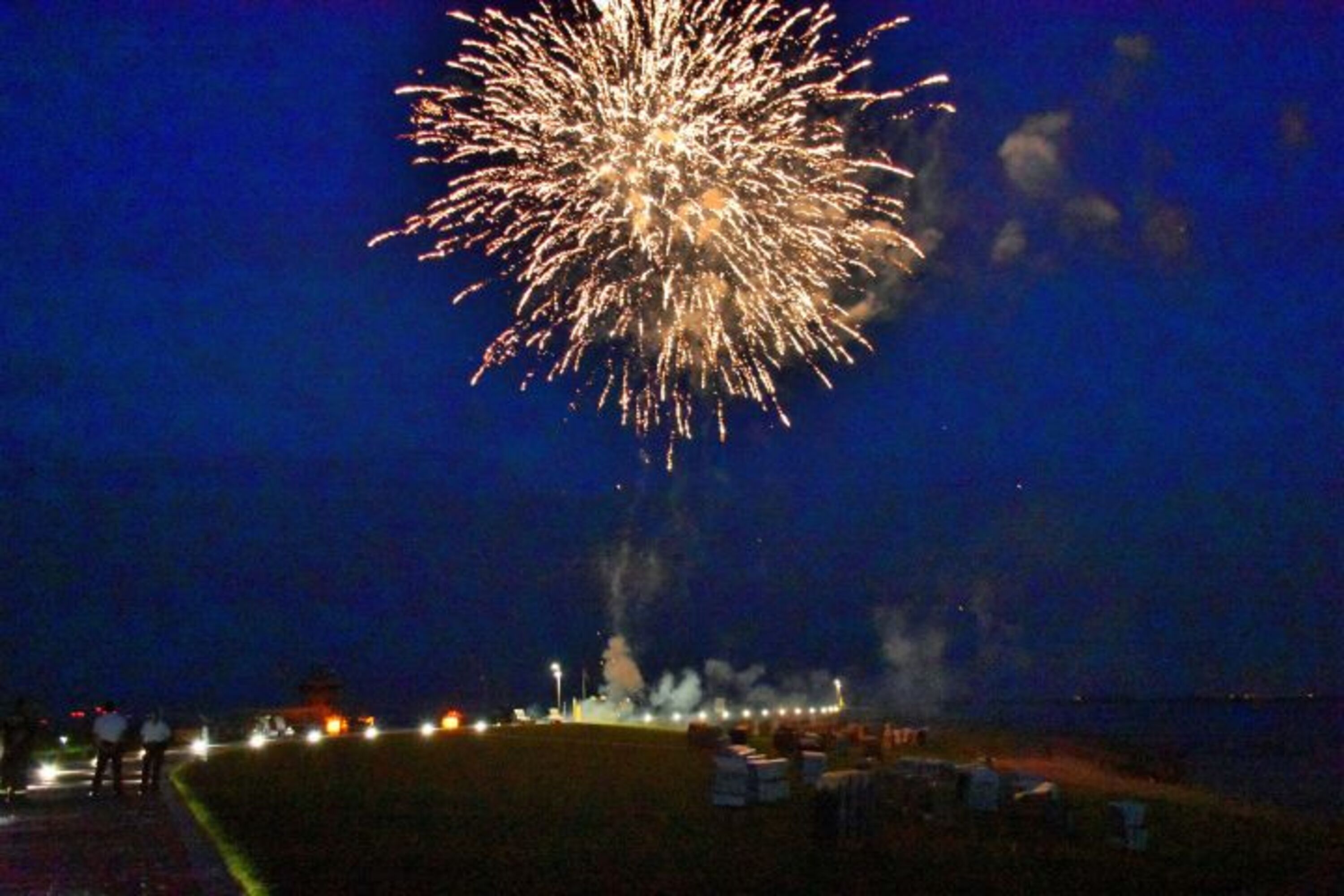 Silvester am Deich