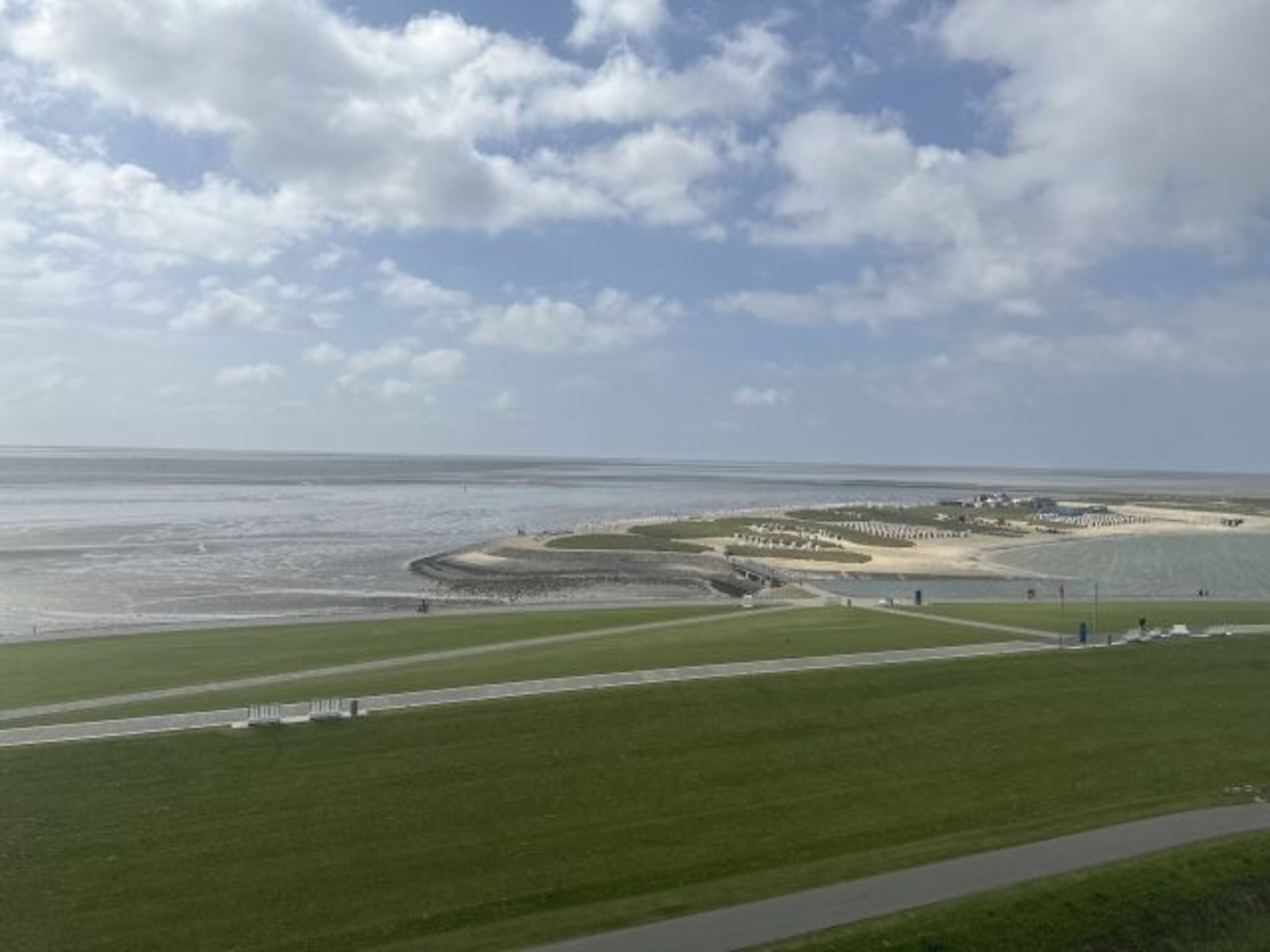 Ausblick vom Balkon