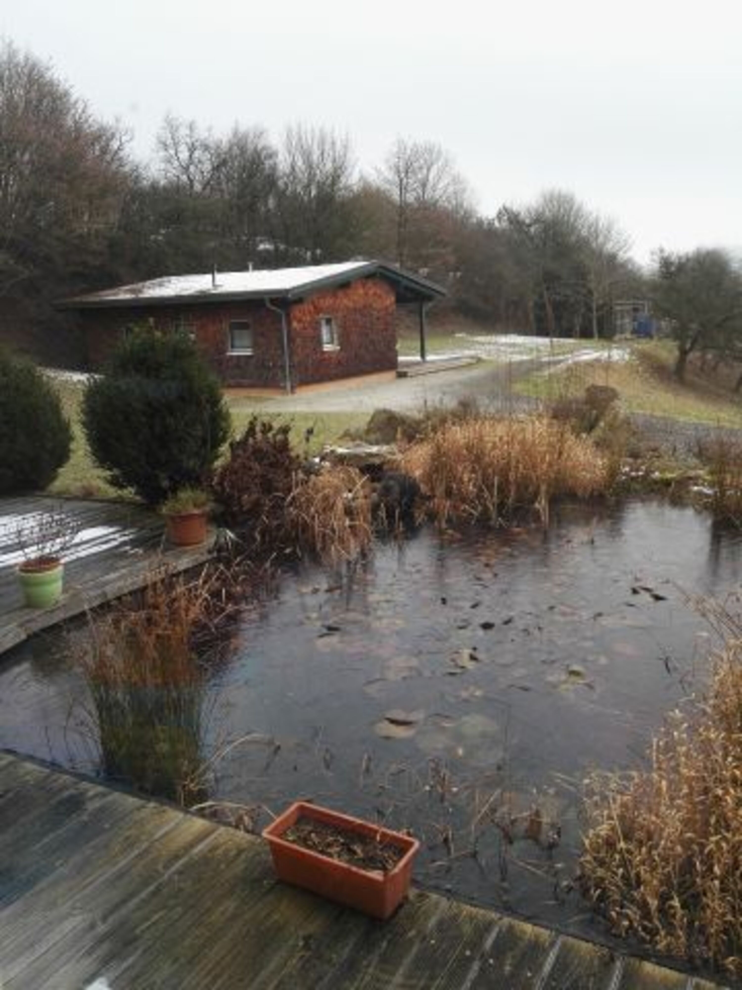 Das Ferienhaus im Winter
