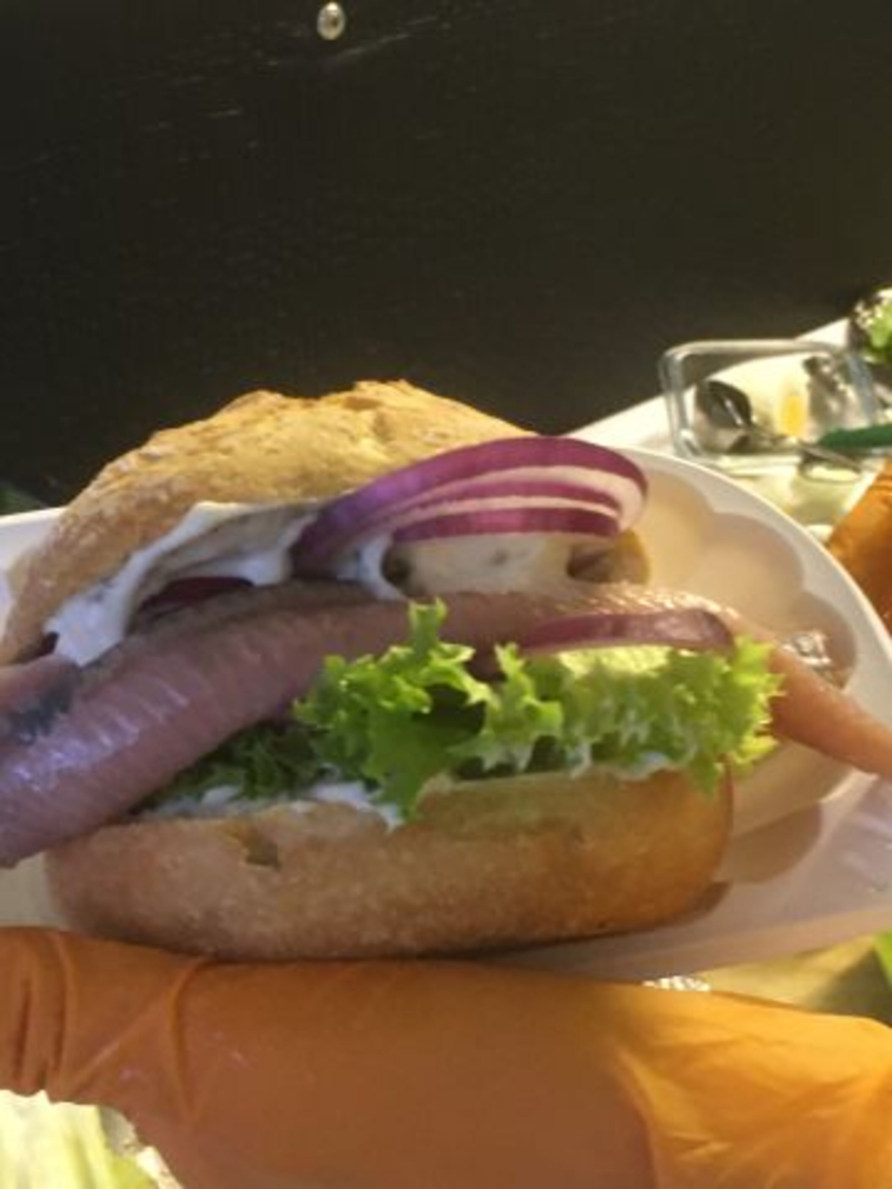 In Norddeich warten leckere Fischbrötchen auf sie