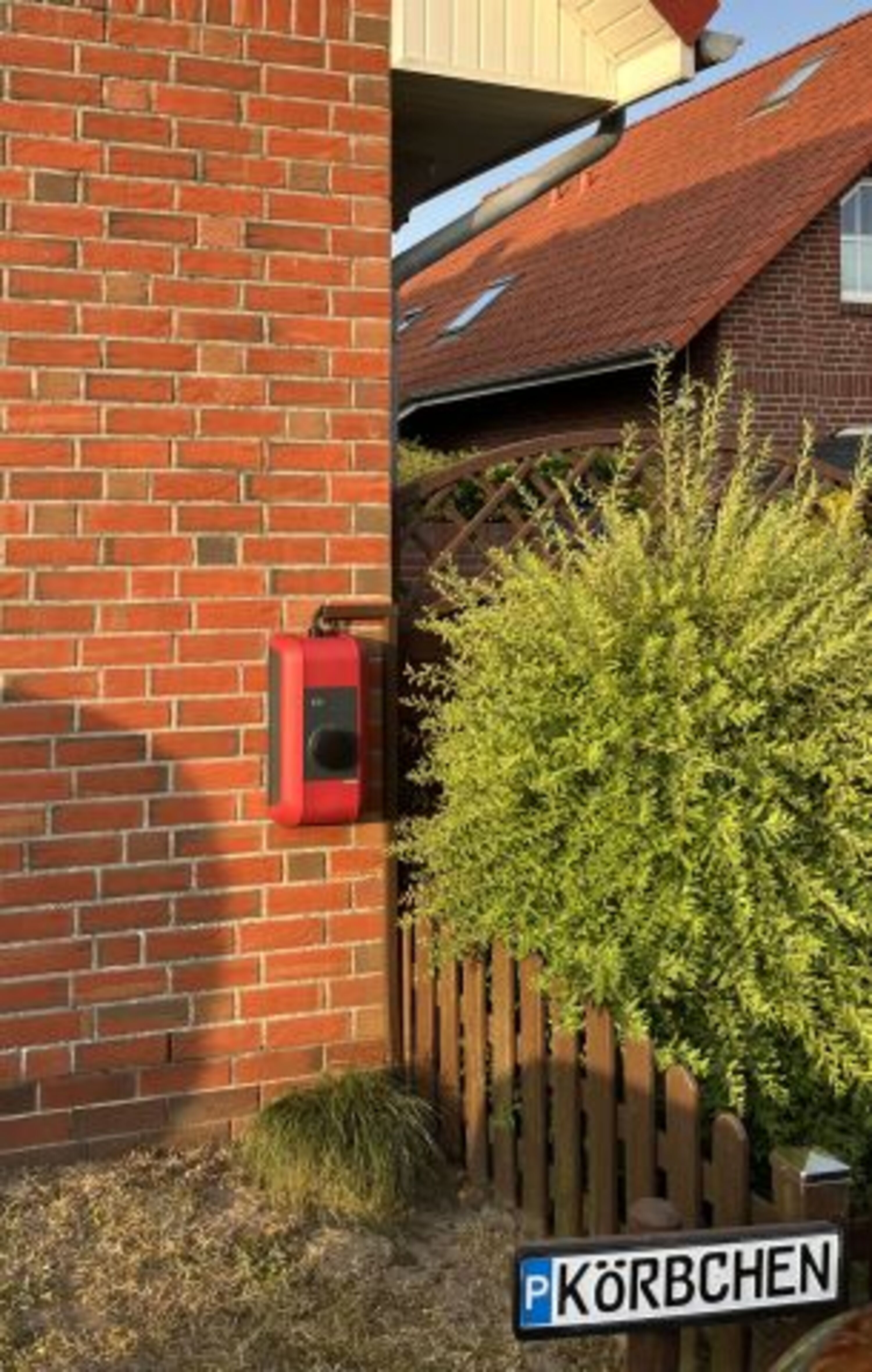 Stellplatz mit Wallbox
