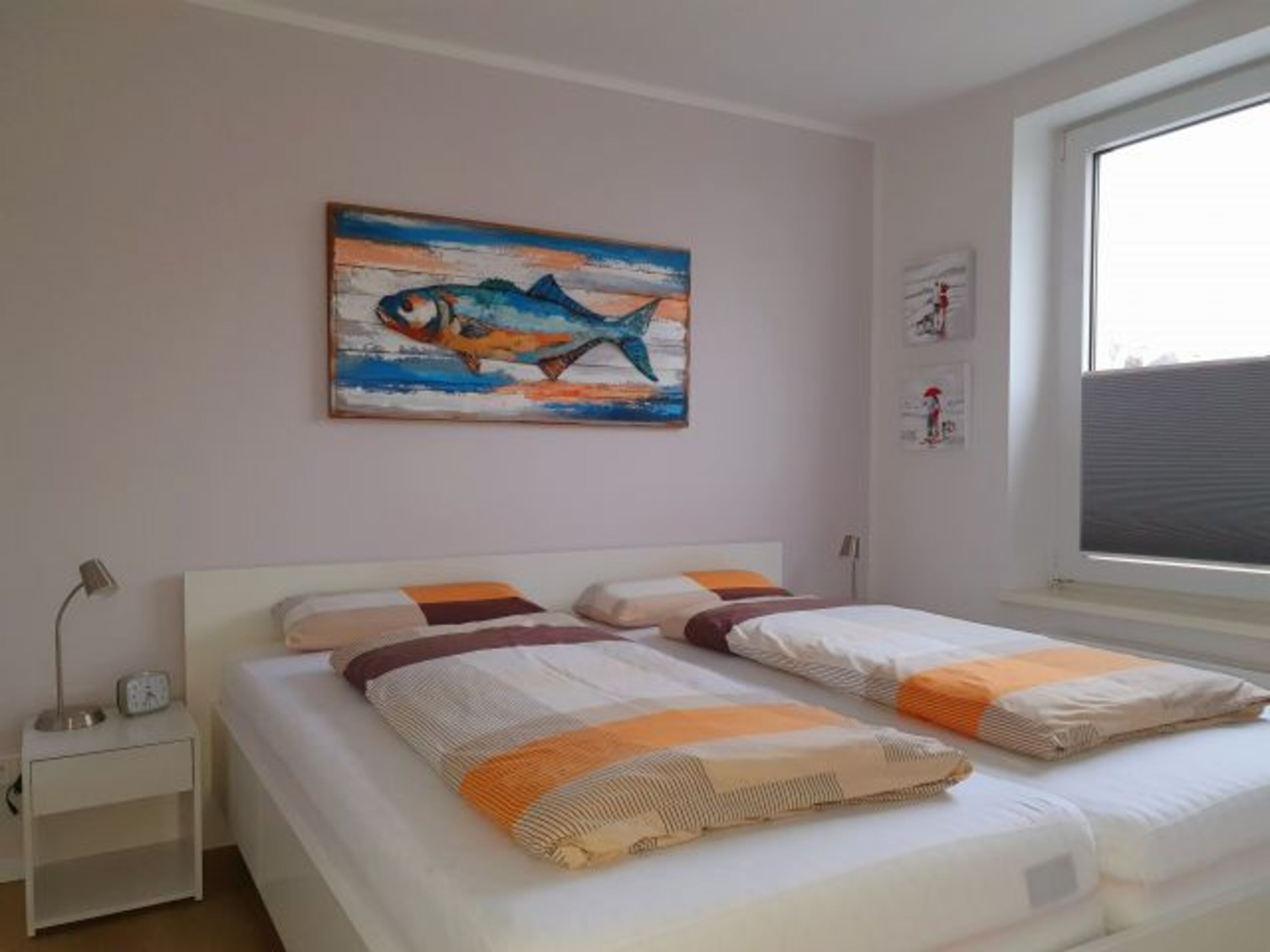Schlafzimmer mit Doppelbett