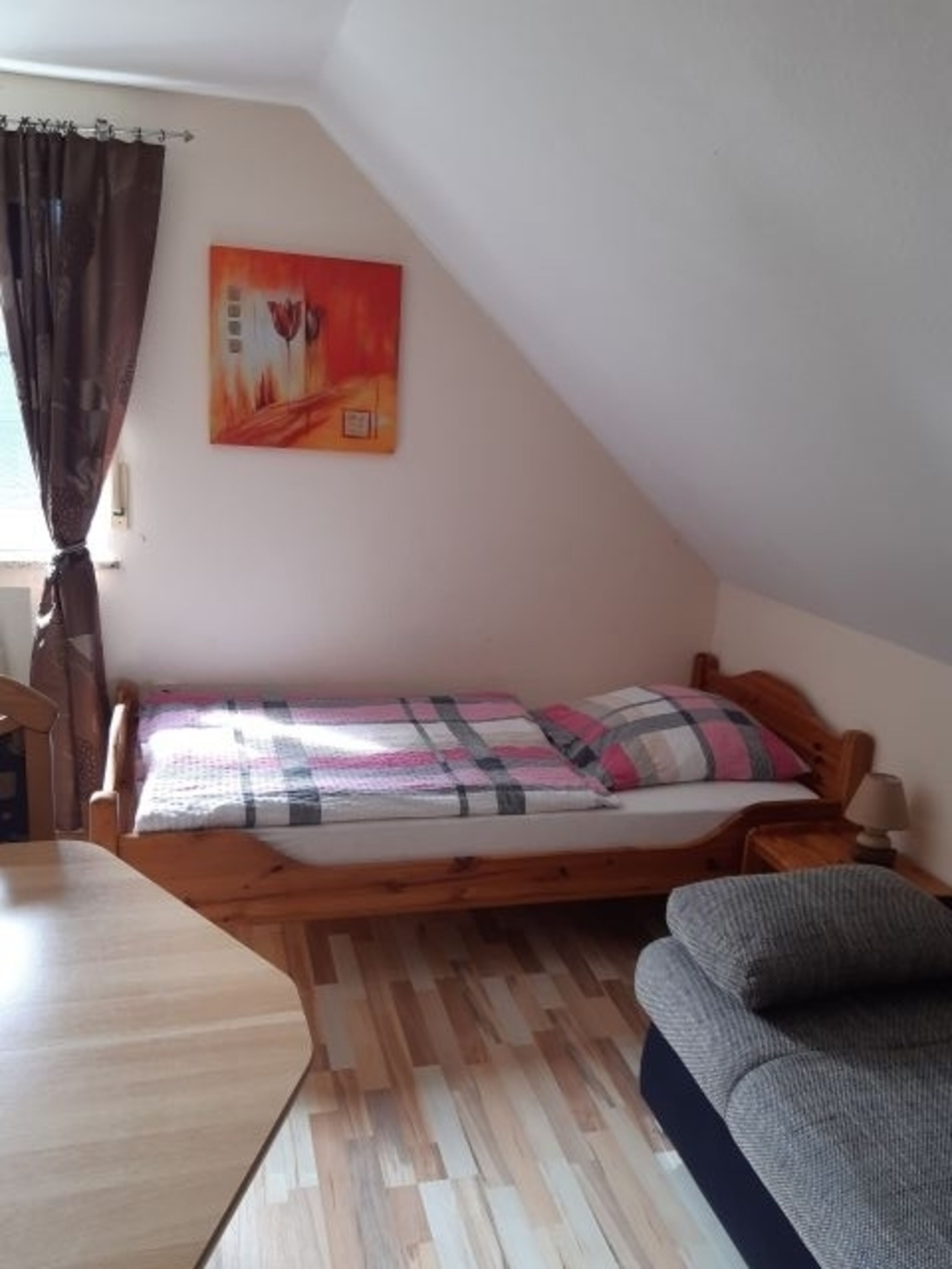 Schlafzimmer mit Einzelbett