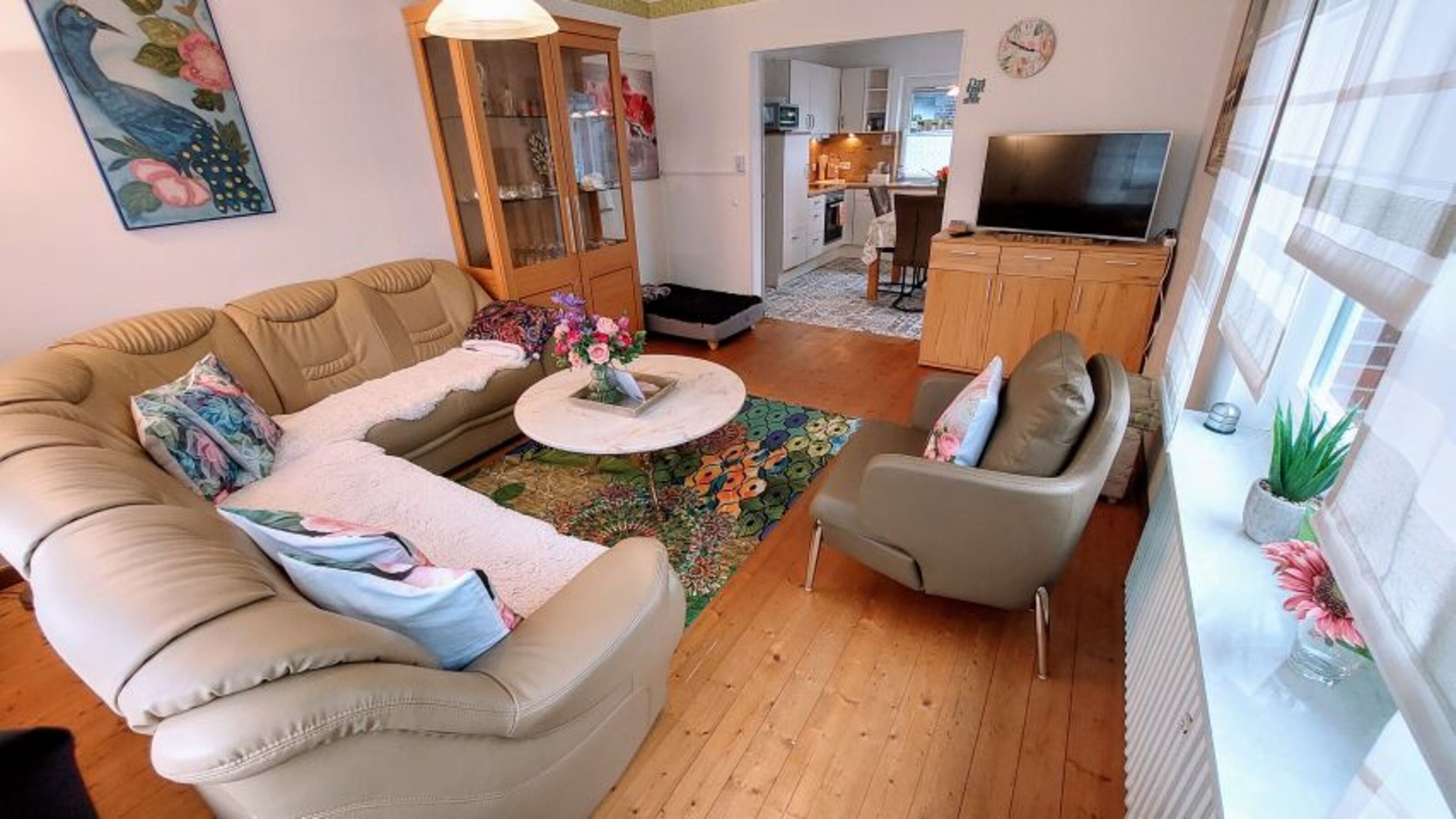 Wohnzimmer Richtung Küche