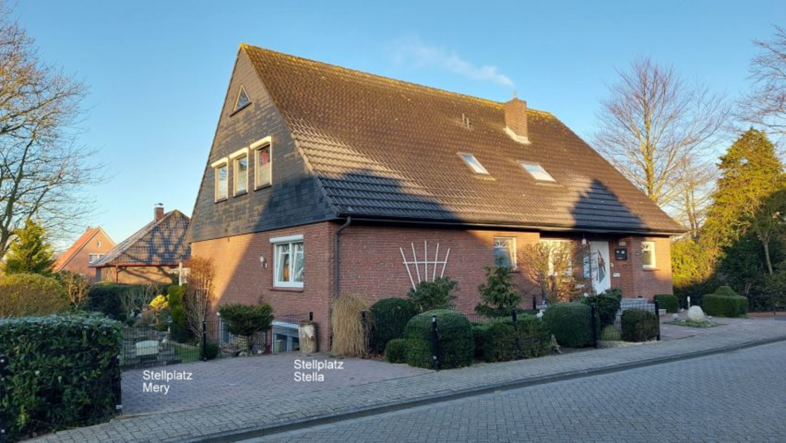 Stellplatz am Haus