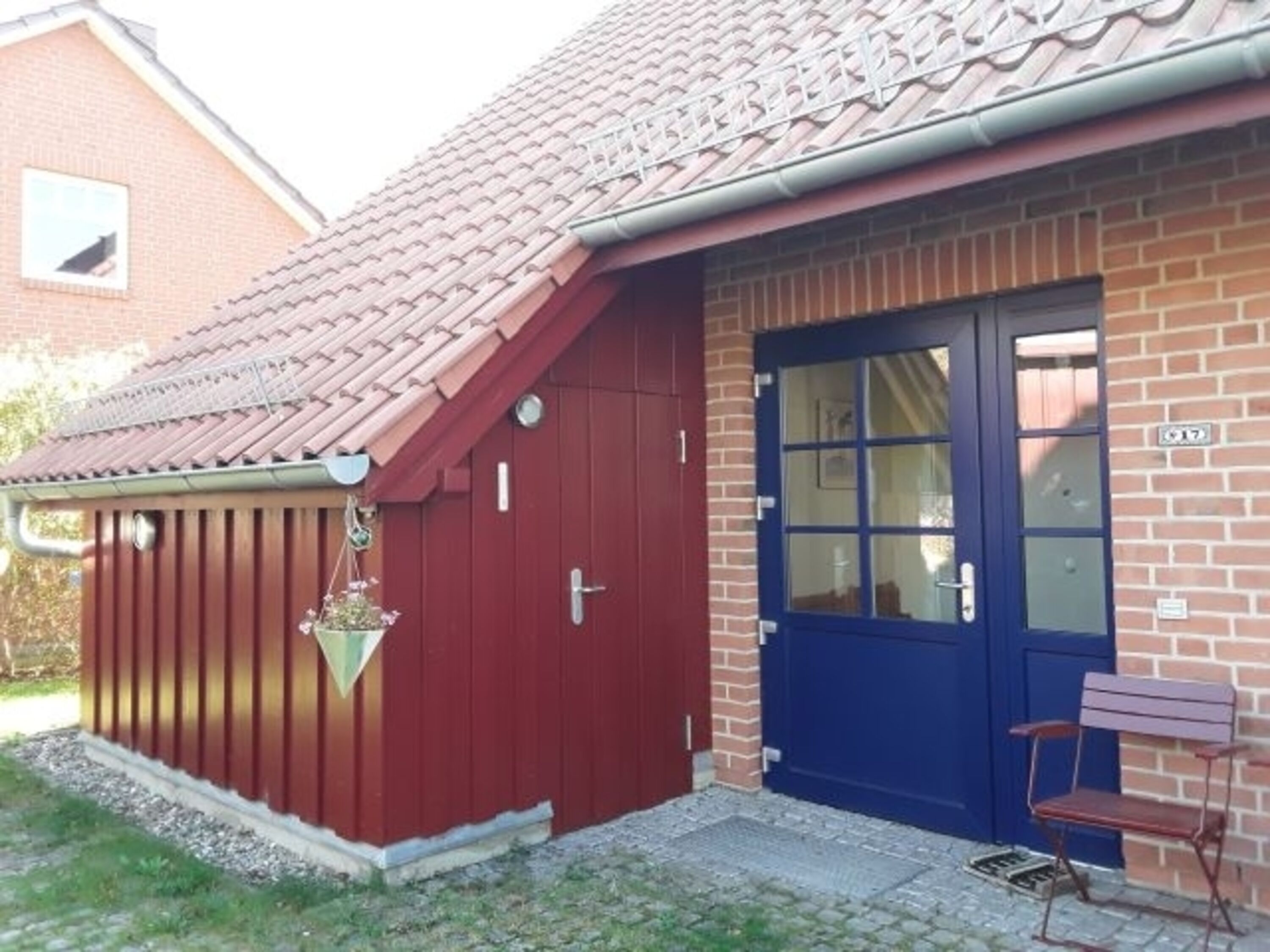 Eingang ins Haus
