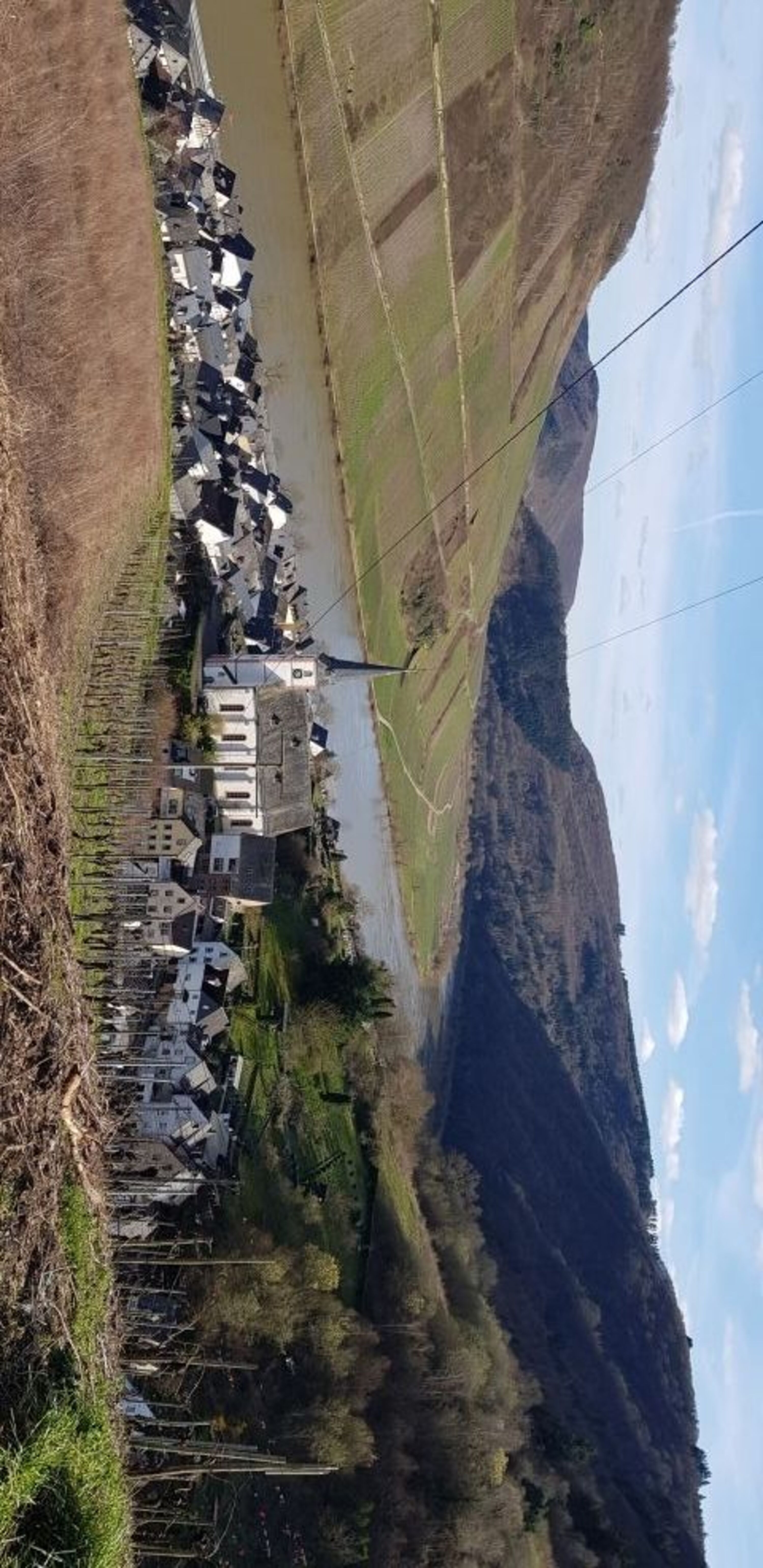 Blick von den Weinbergen 
