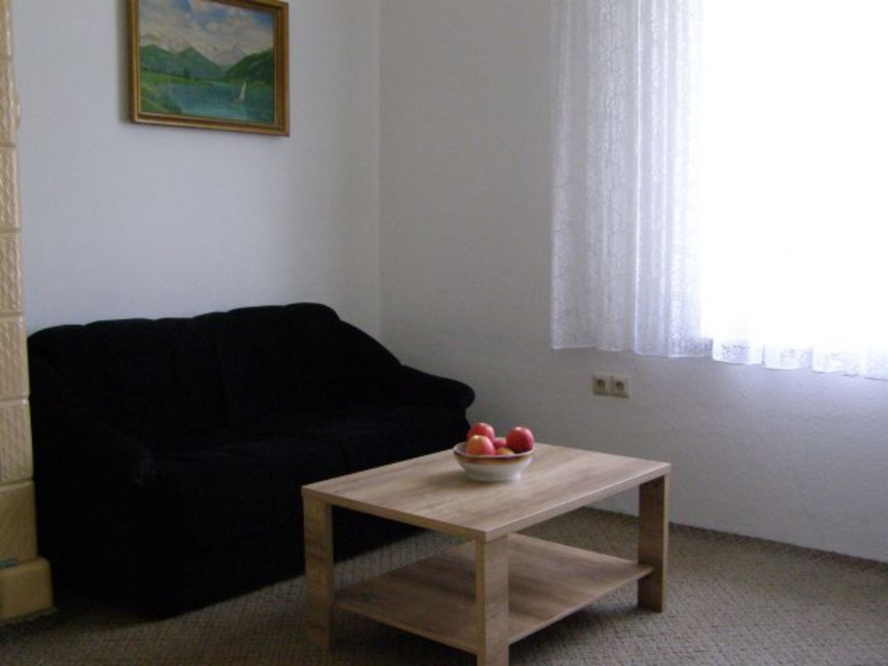 Schlafcouch im Wohnzimmer