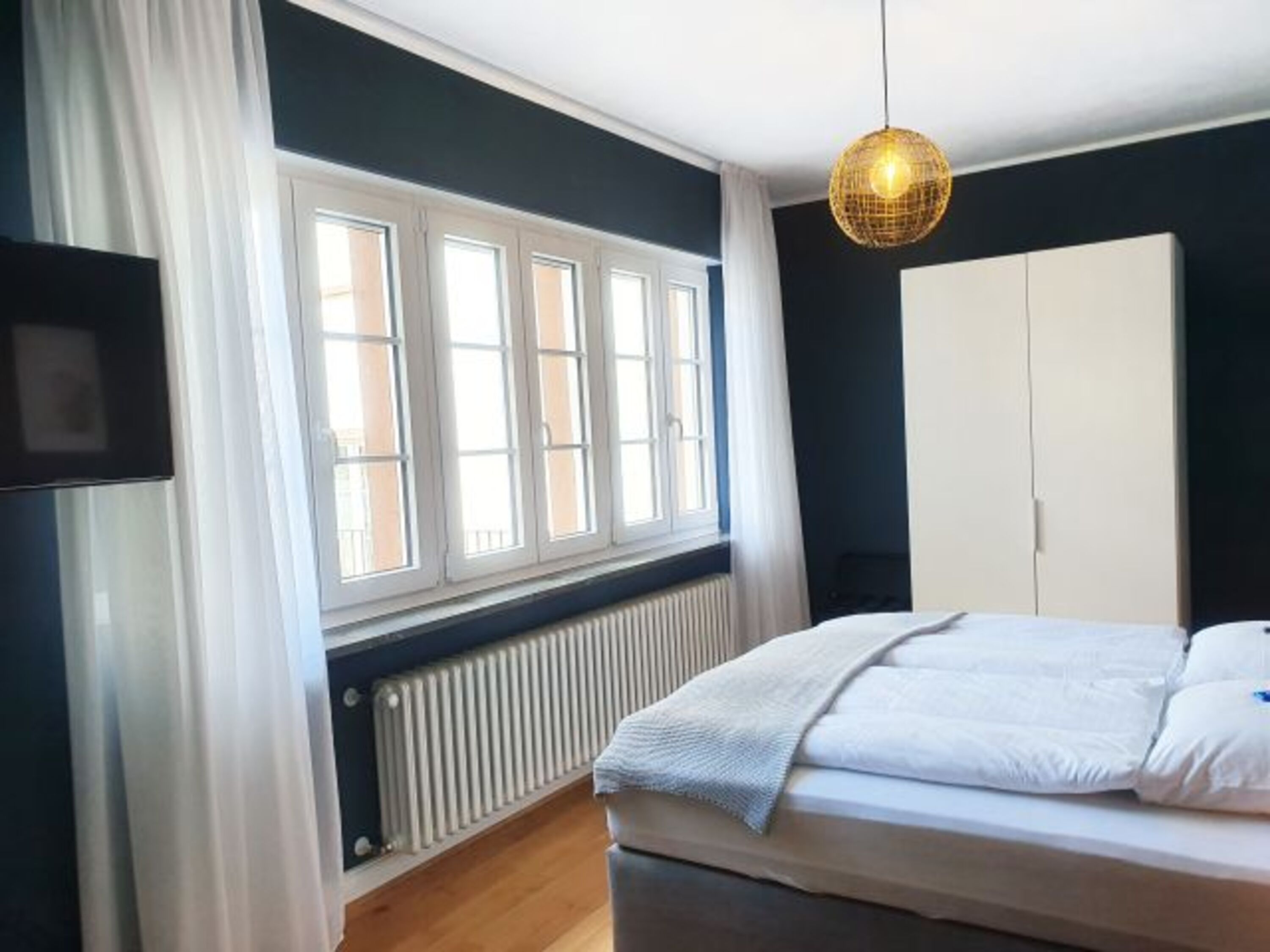 Beide Schlafzimmer sind komplett zu verdunkeln