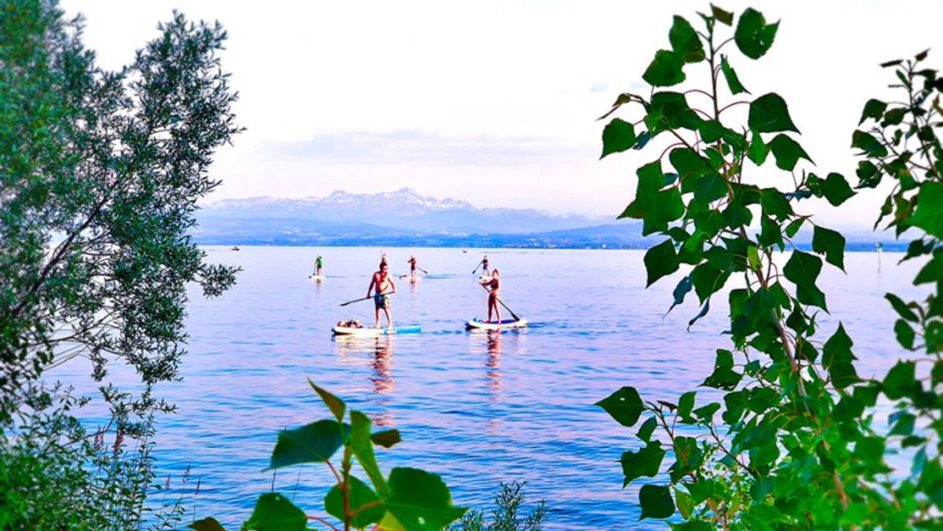 Standup_Paddling im Bodensee und danach ...