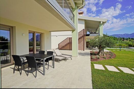 Angenehme private Terrasse