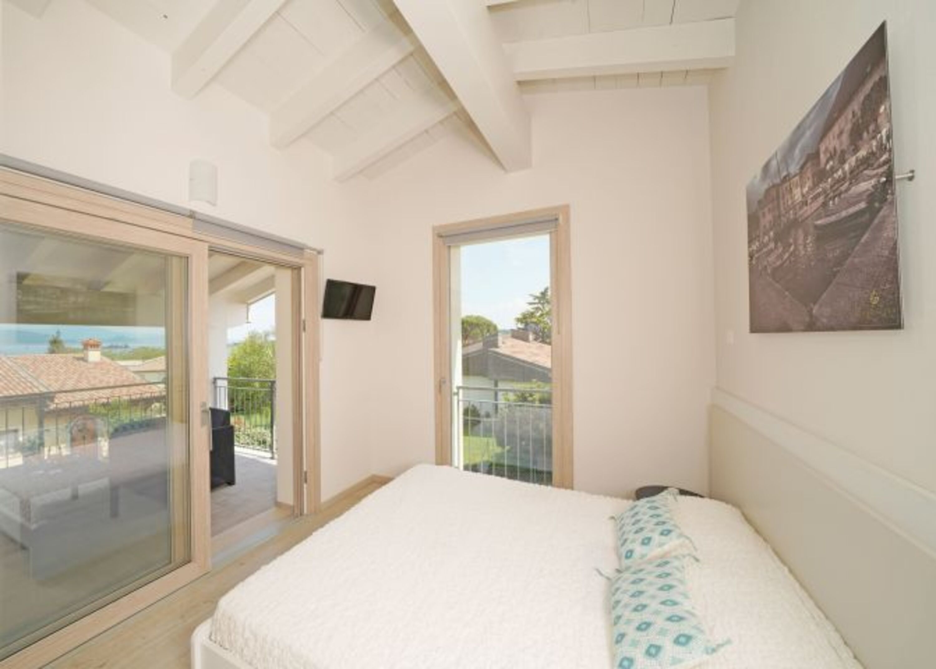 Schlafzimmer mit Terrasse