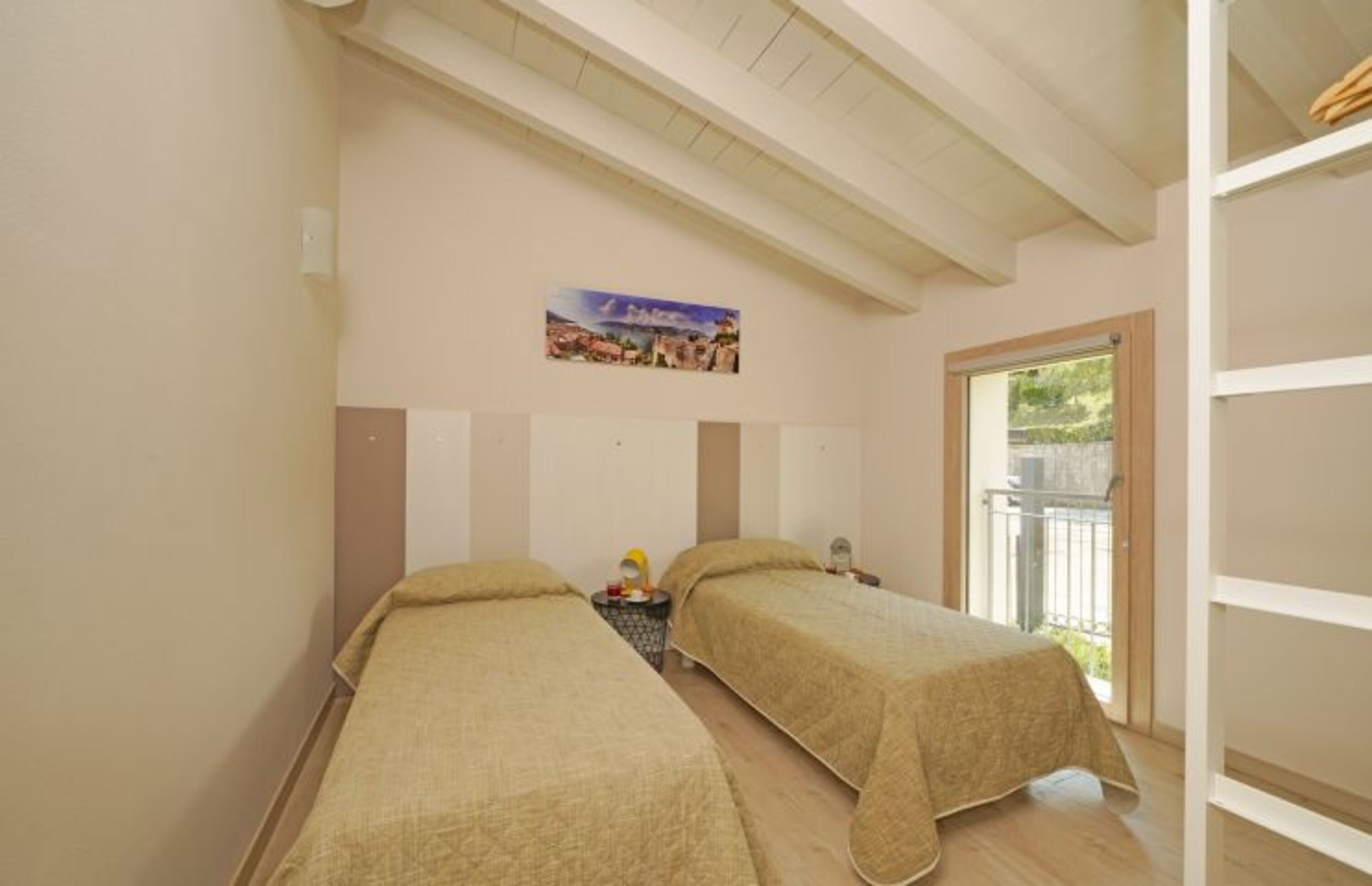 Schlafzimmer mit Einzelbetten