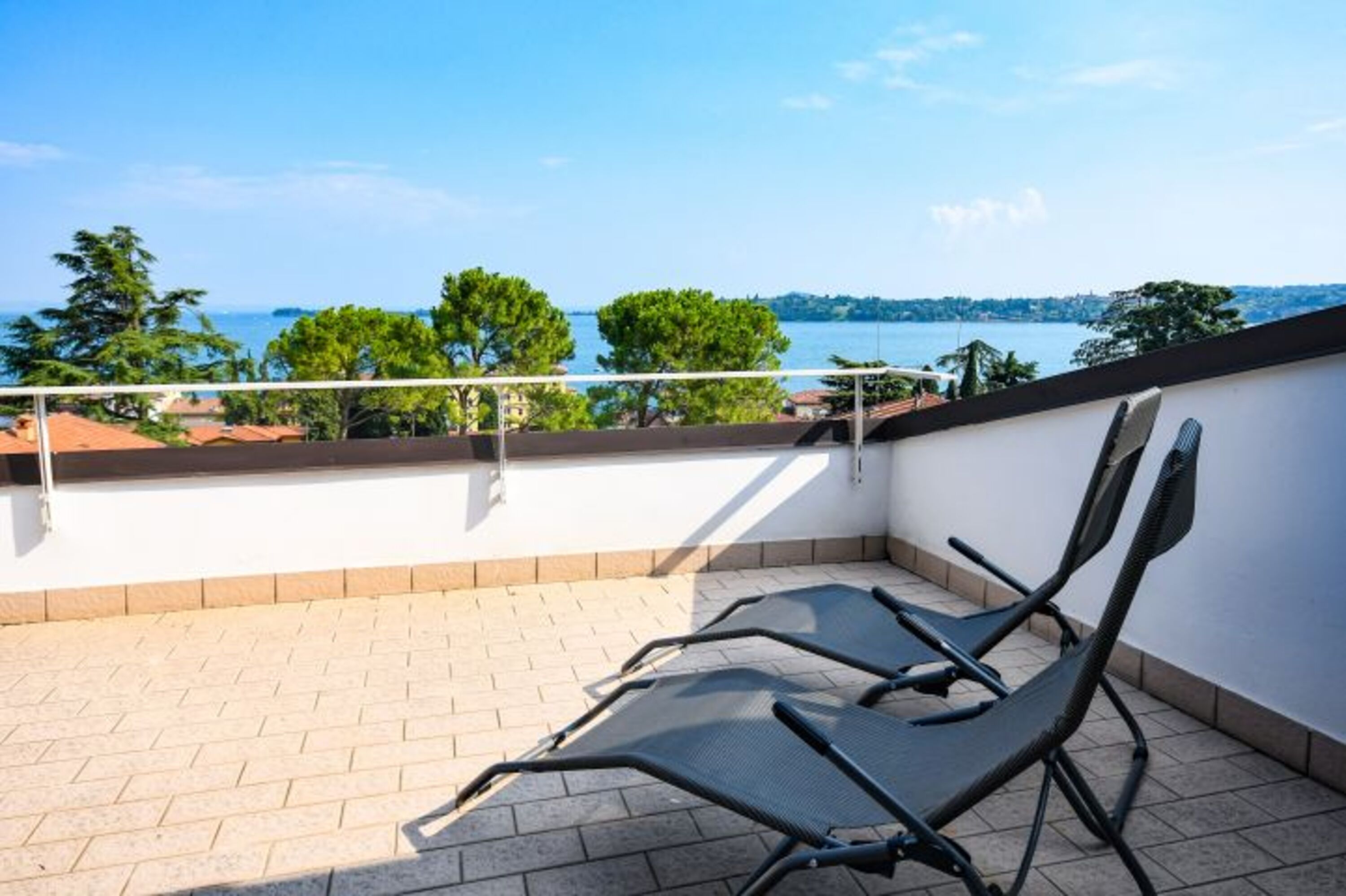 Ausgestattete Terrasse