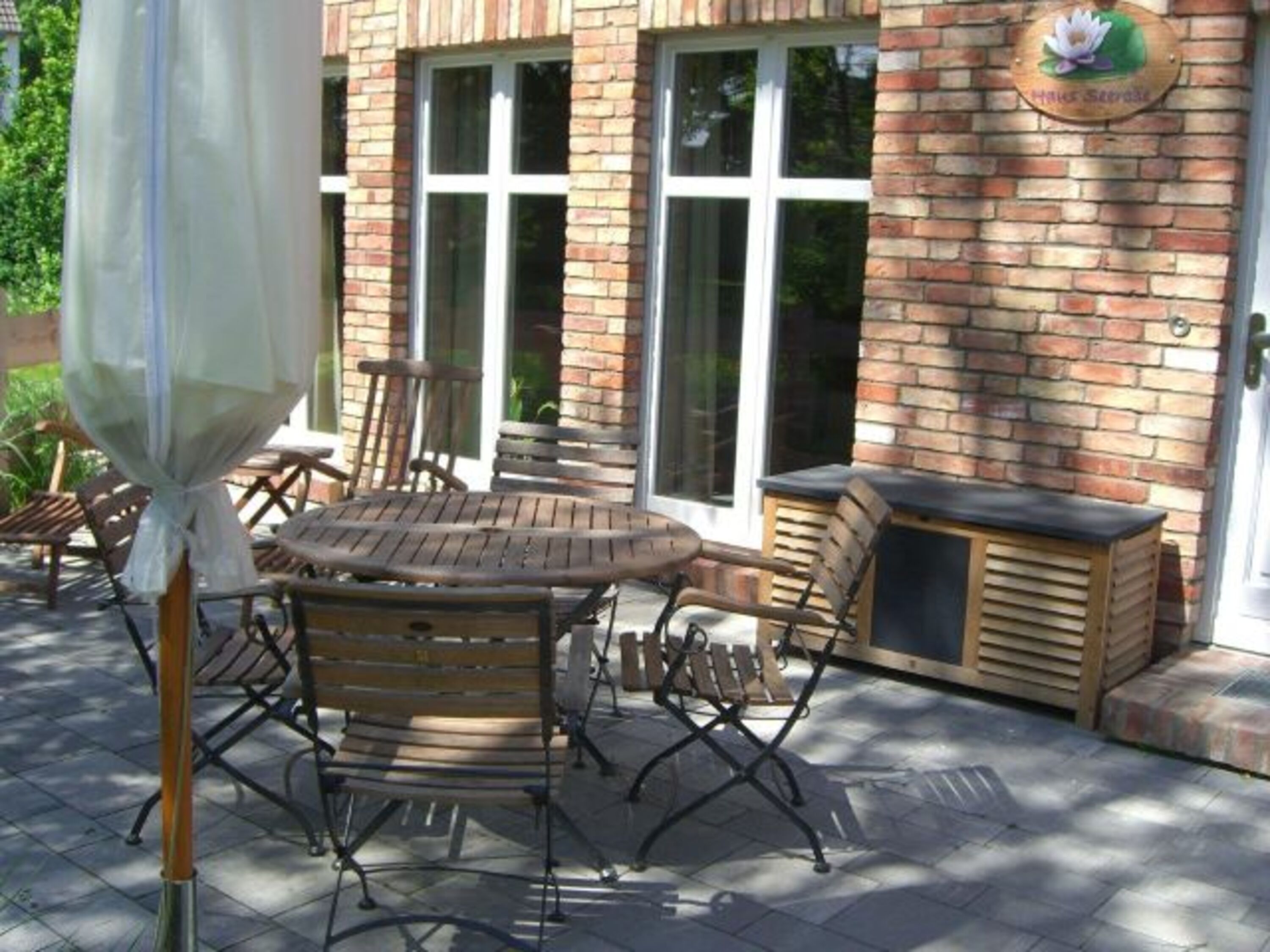 Bauernkate Seerose - Terrasse