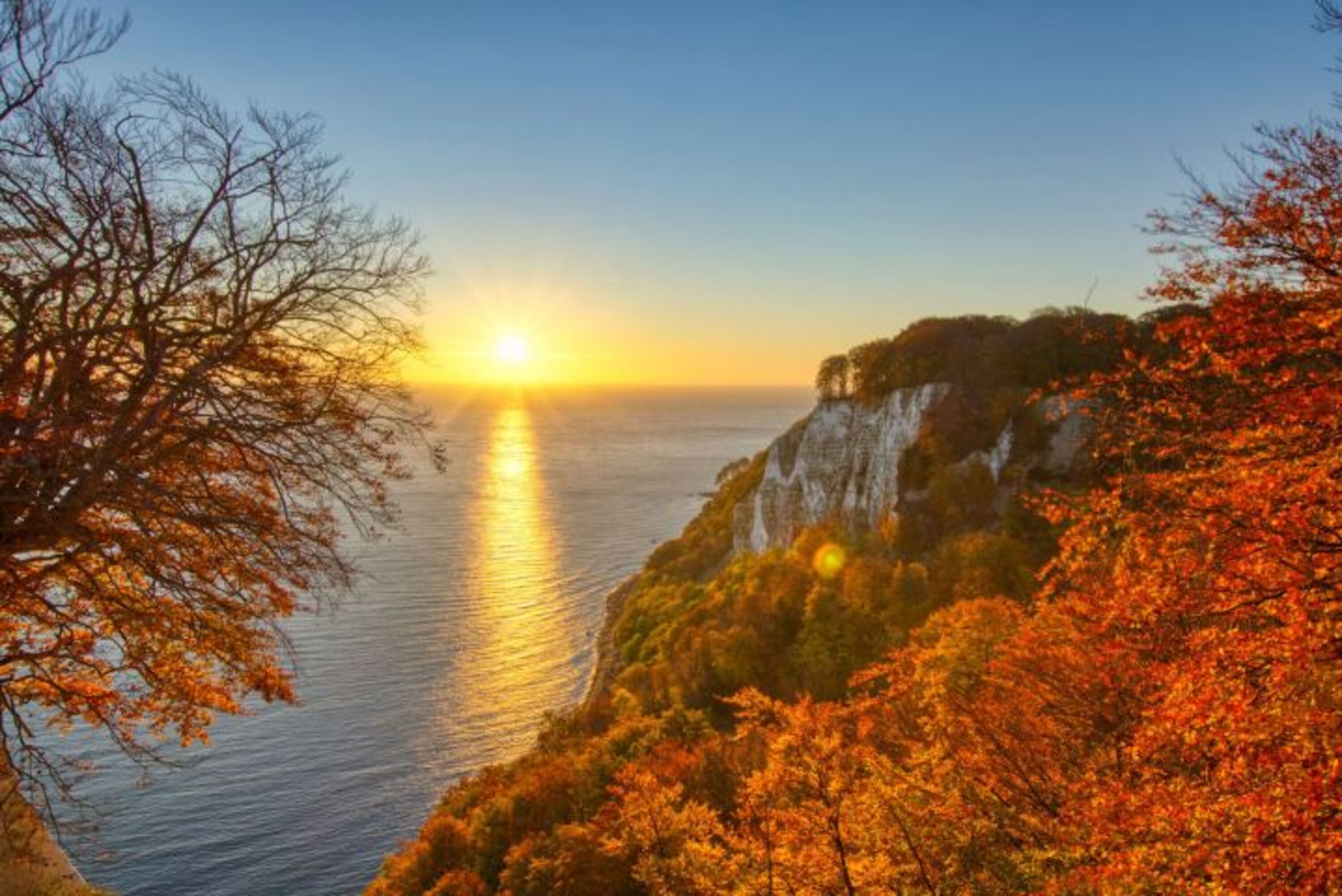 Der Herbst auf Rügen.