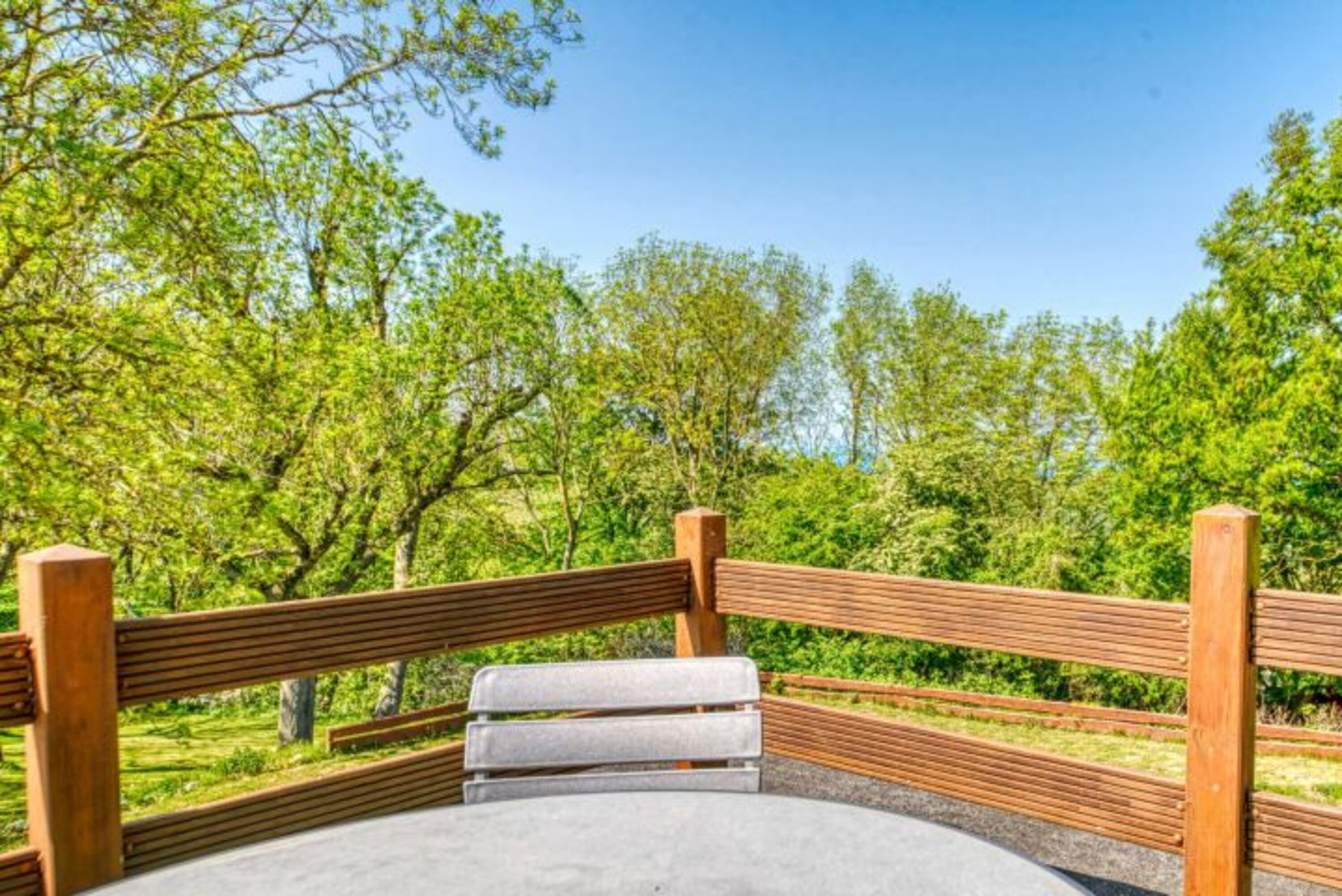Die Terrasse.