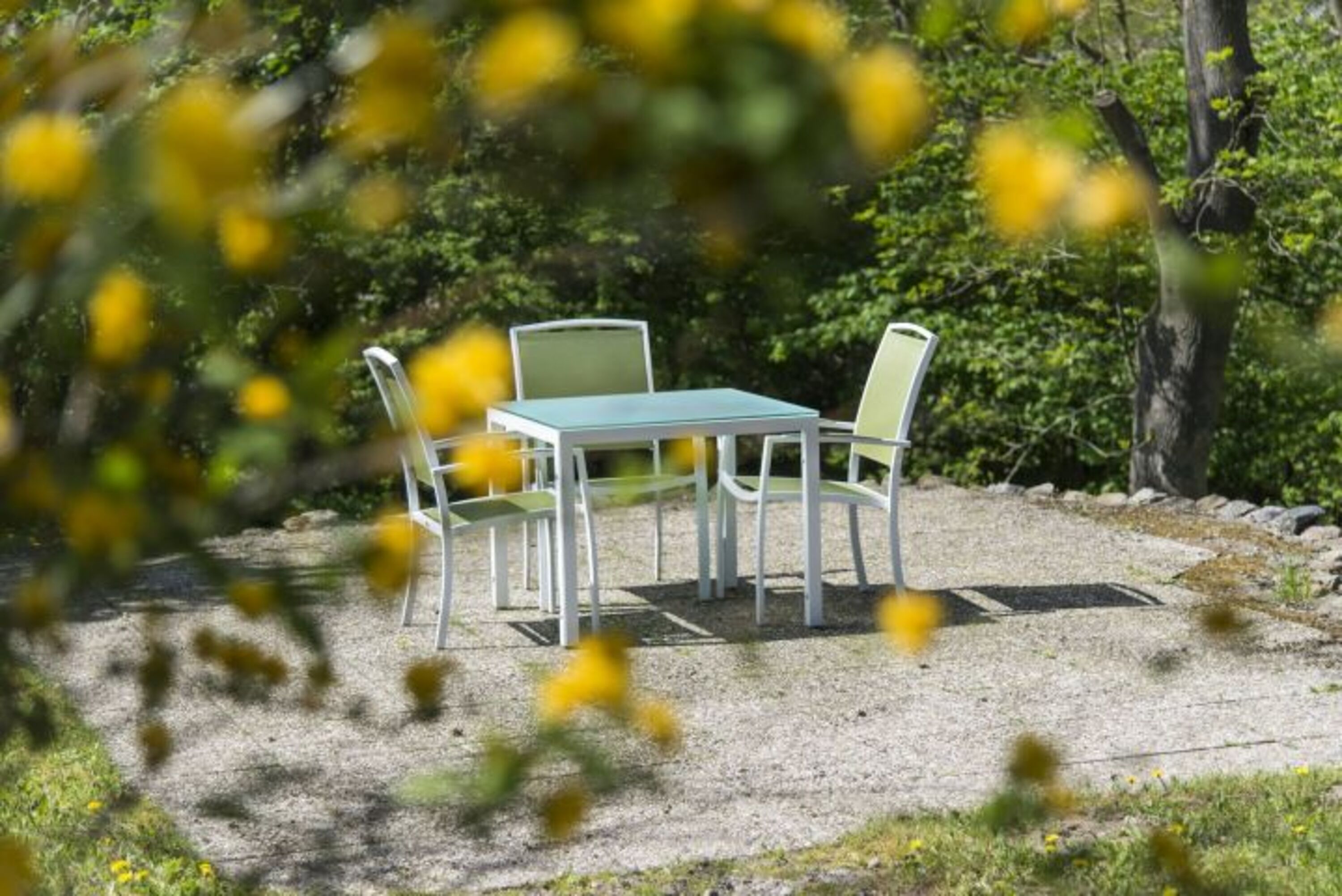 Unsere zweite Grillterrasse.
