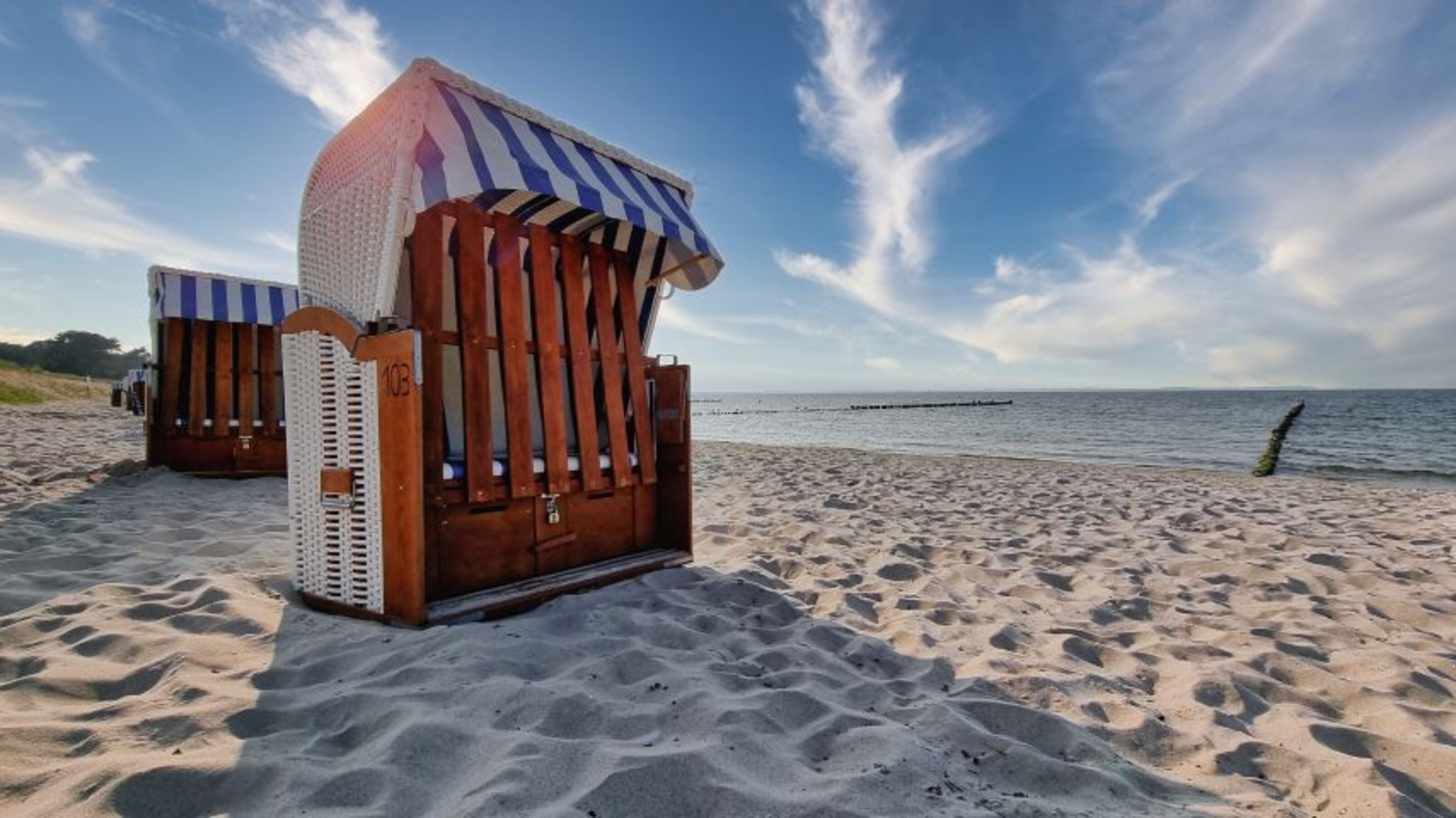 Der Ostseestrand in Glowe.