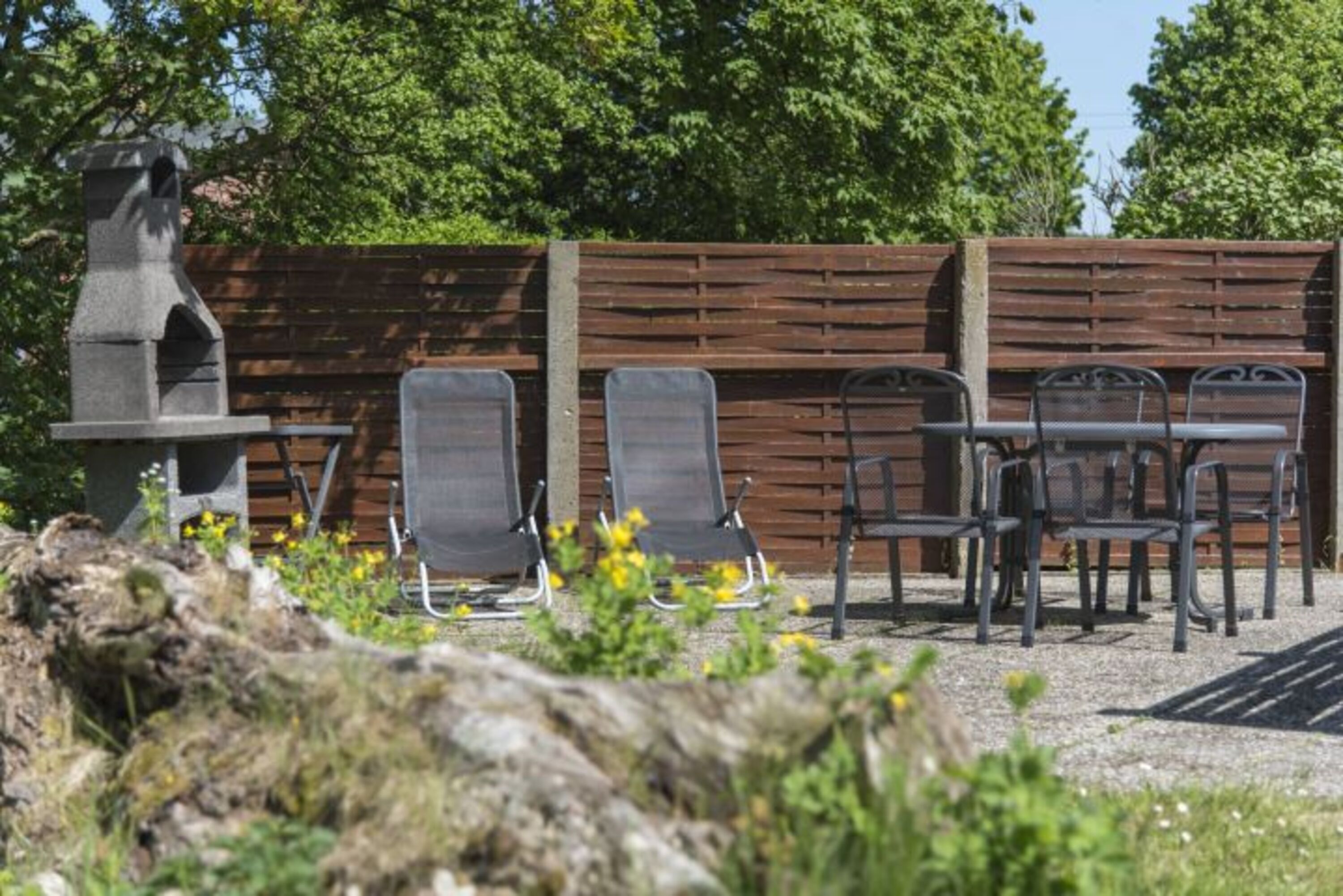 Eine unserer Grillterrassen.