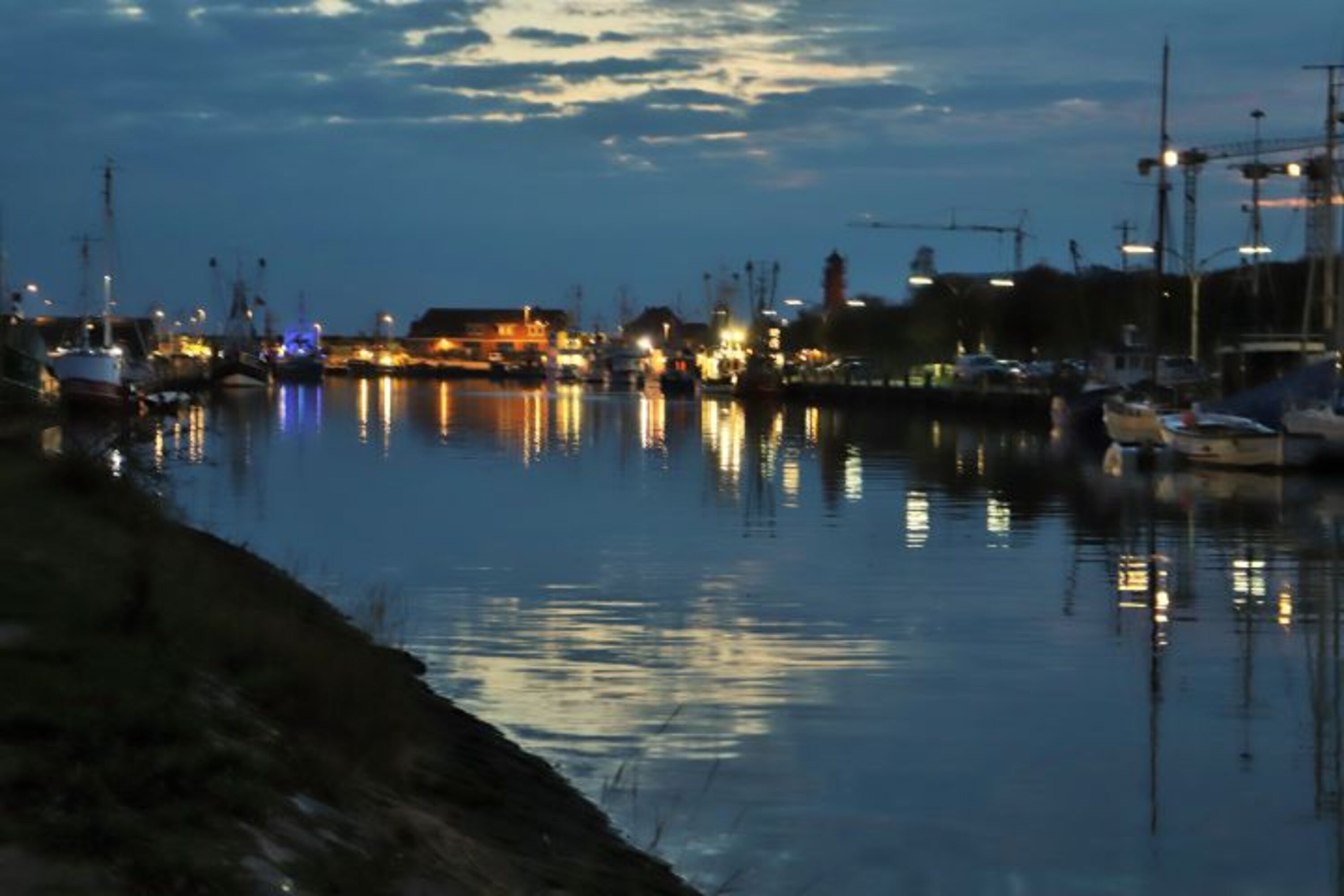 Museumshafen am Abend