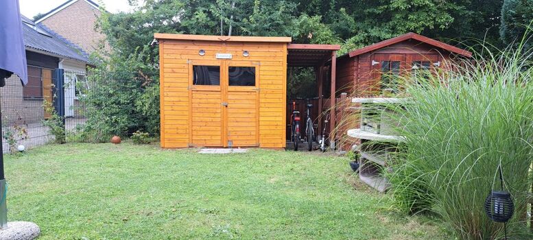 Garten mit Grill