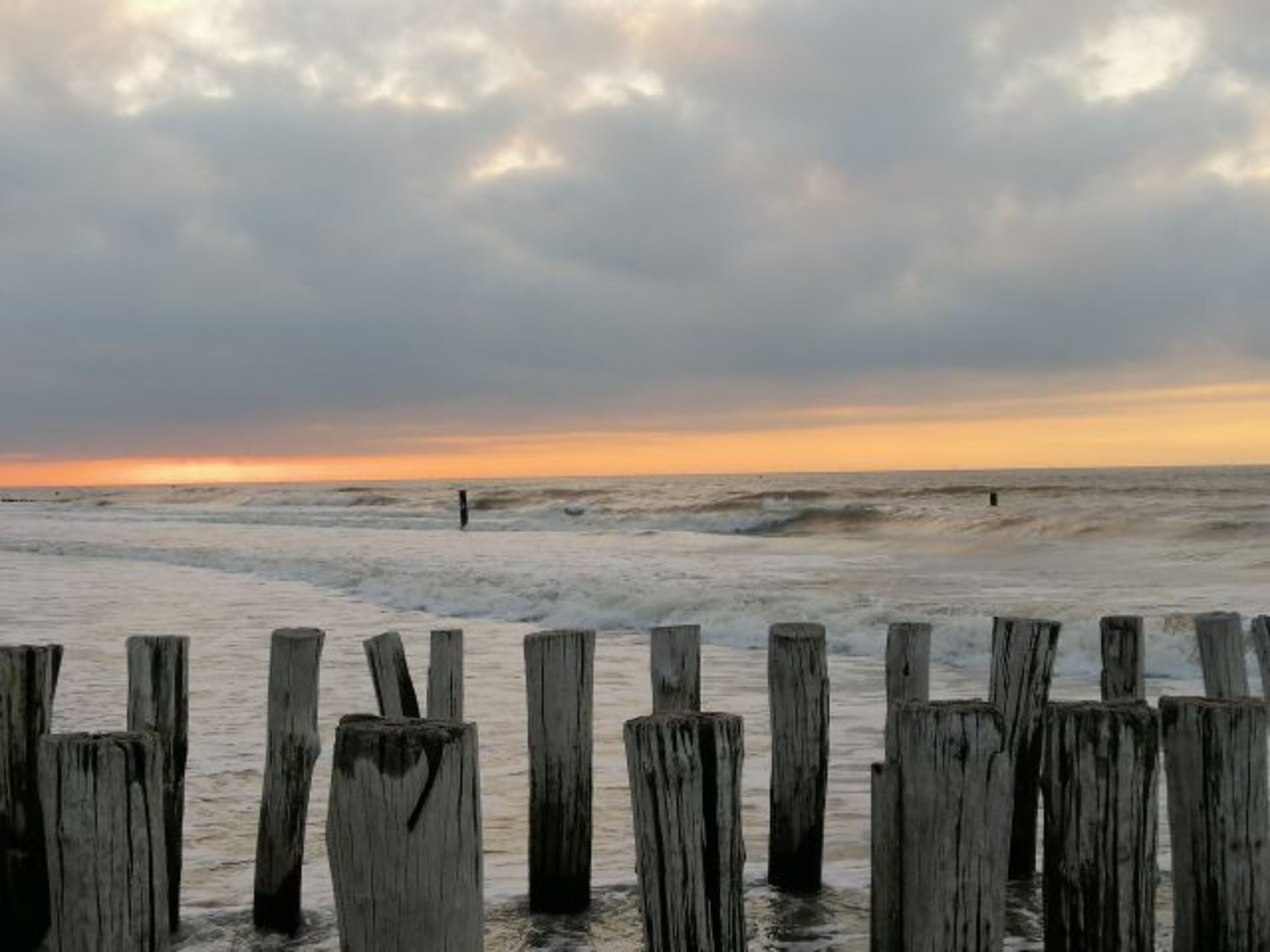 Abends am Strand