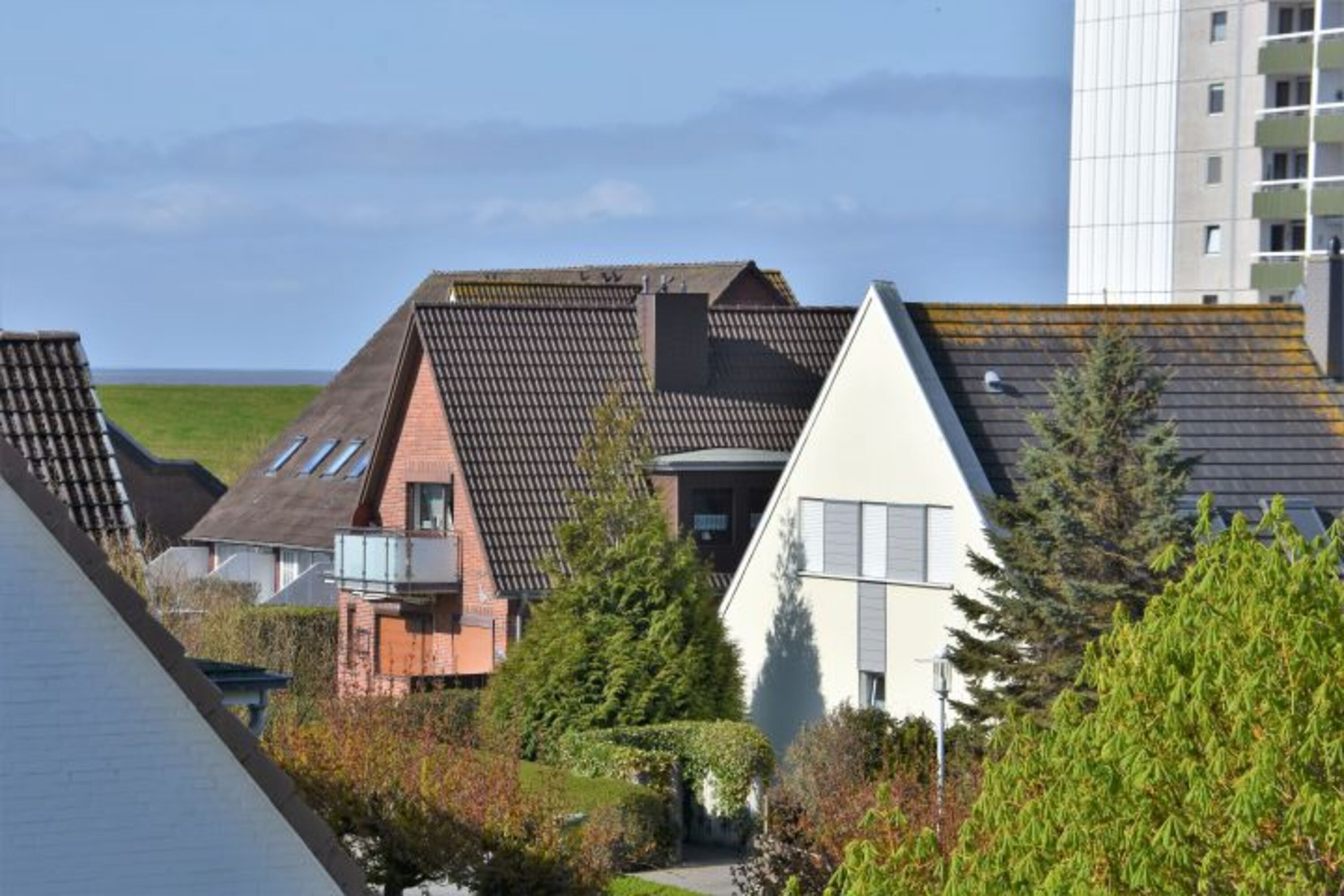 Ausblick zum Deich