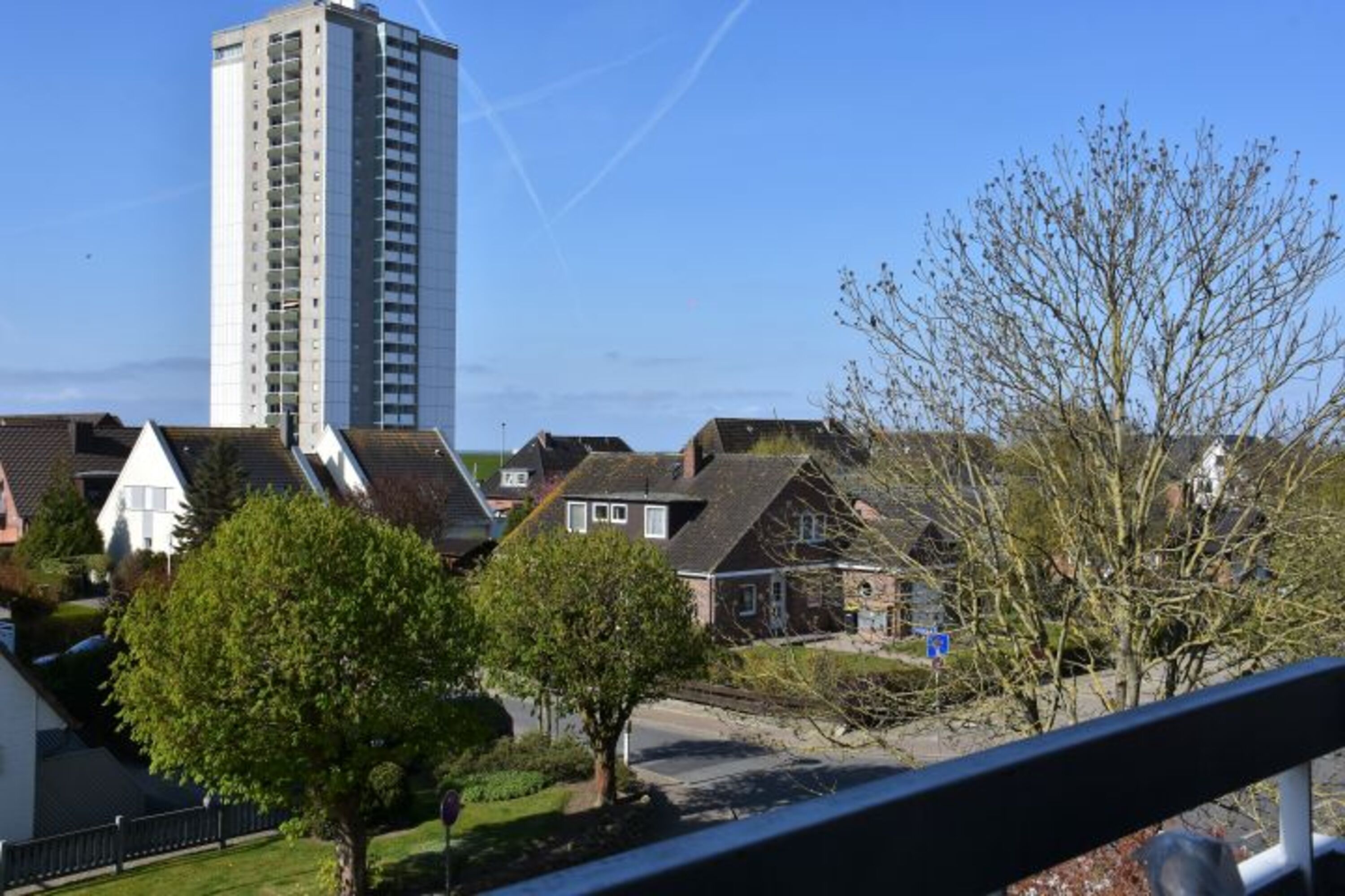 Ausblick vom Balkon