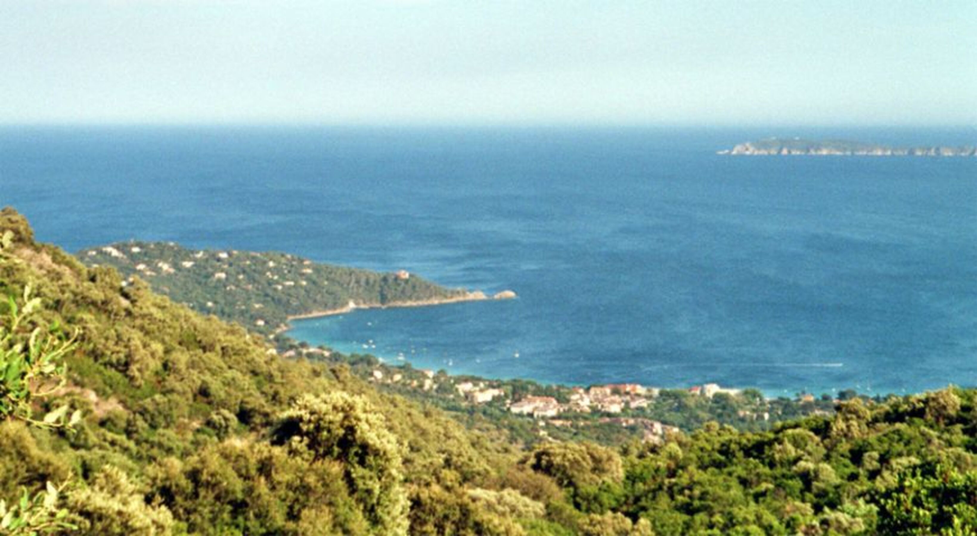 Cavalière, Ausblick vom Massif des Maures