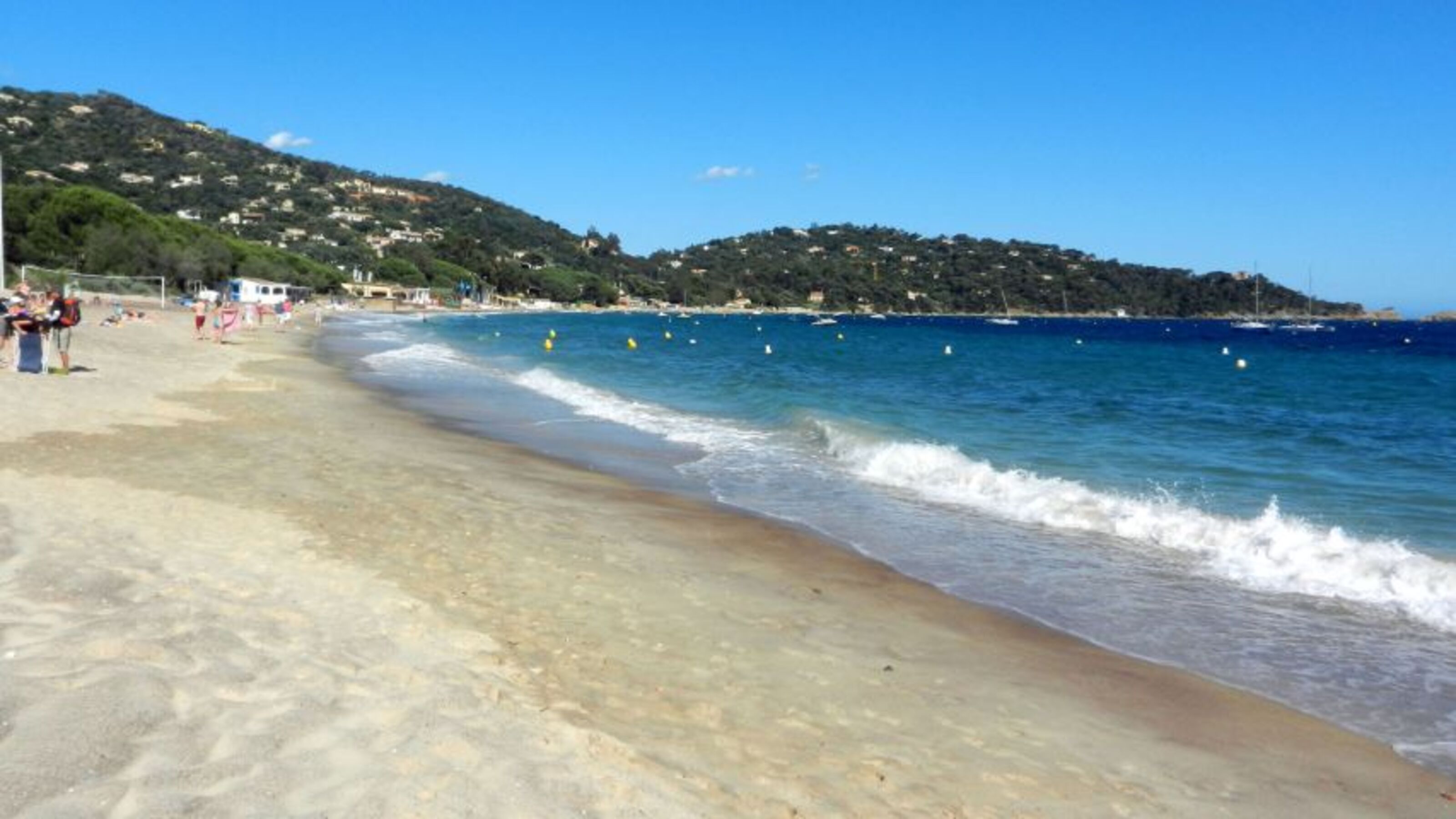 Strand Richtung Cap Nègre