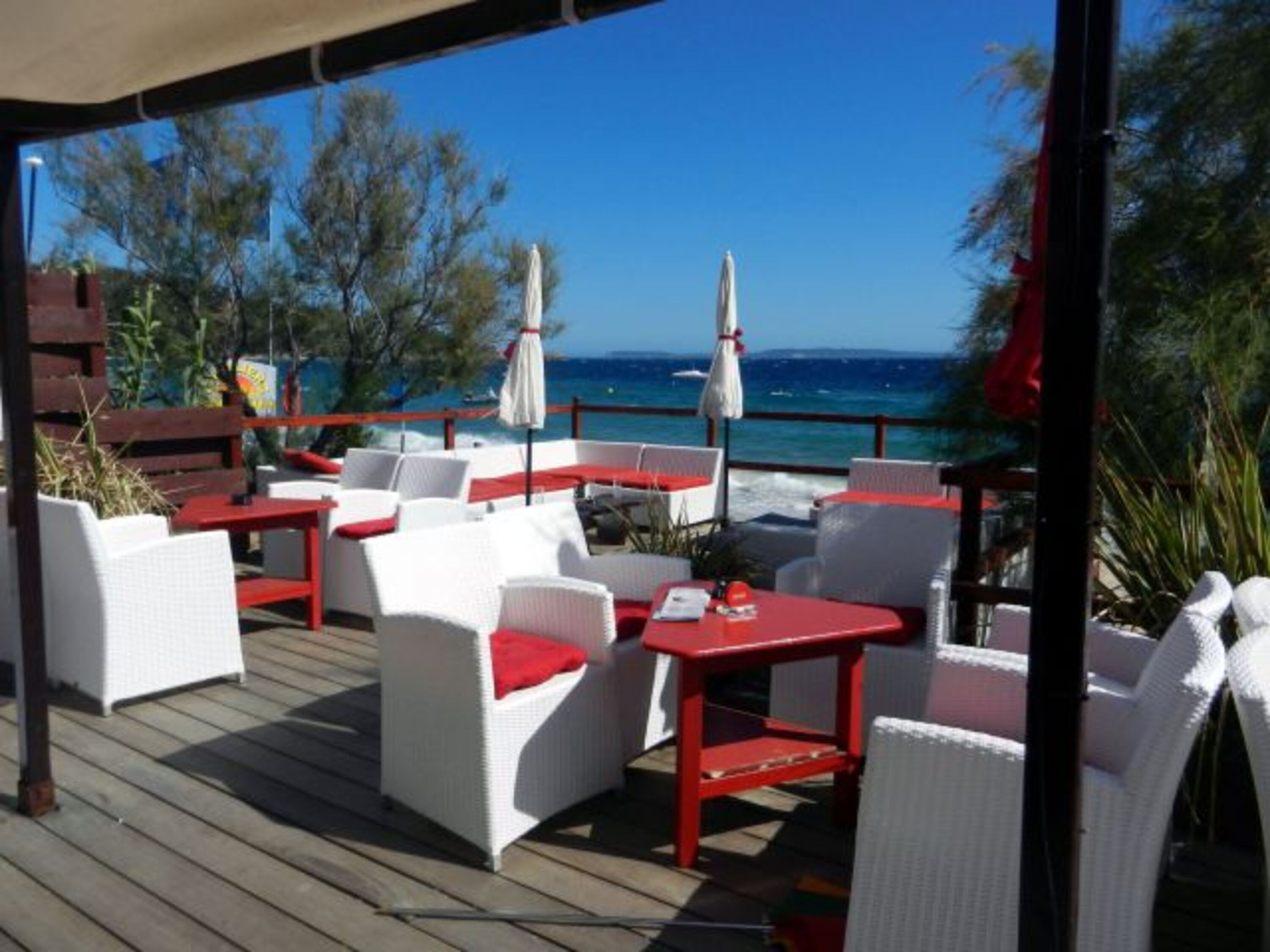 Bar am Strand