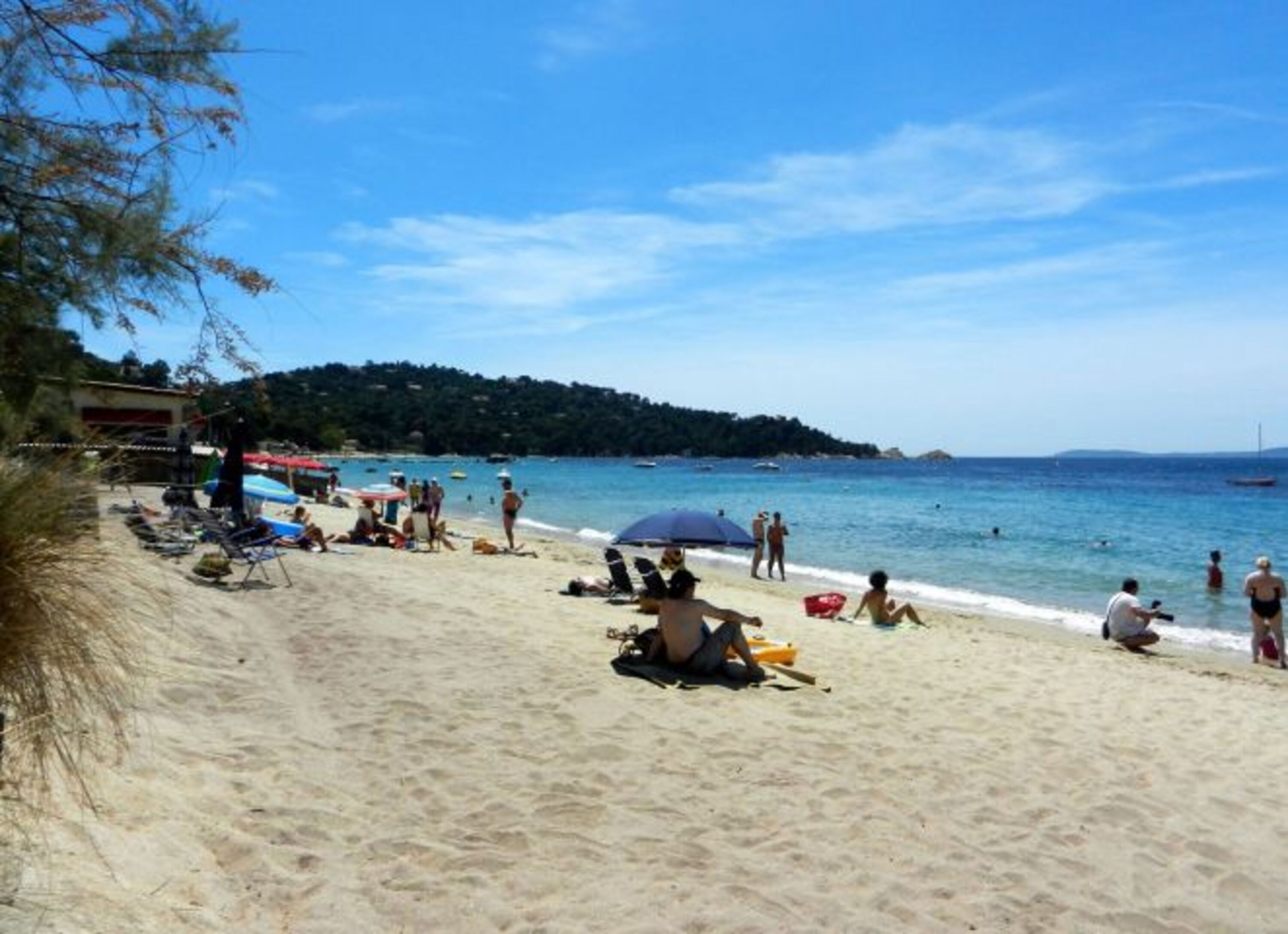 Strand im mittleren Teil