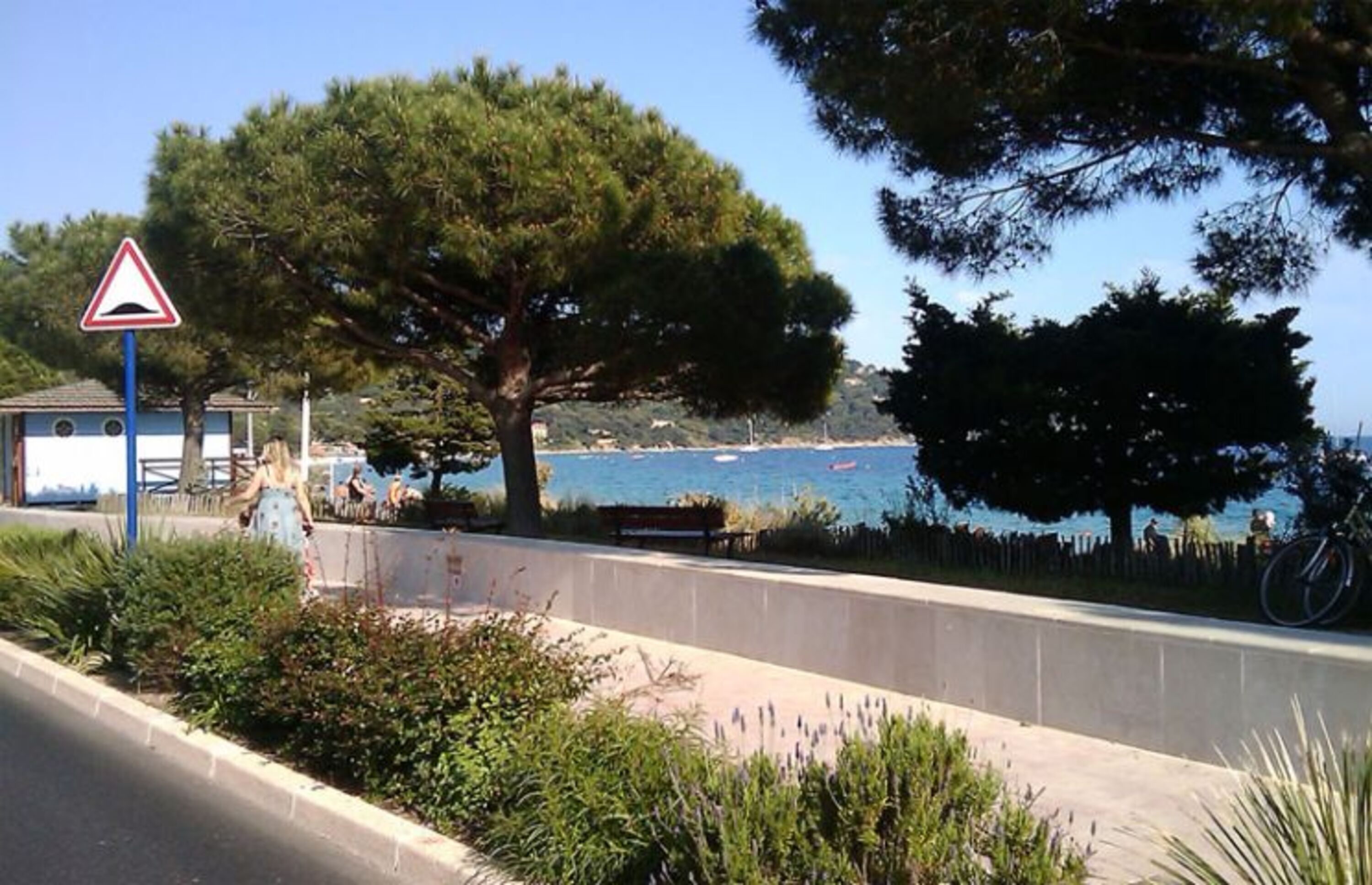Promenade am Meer