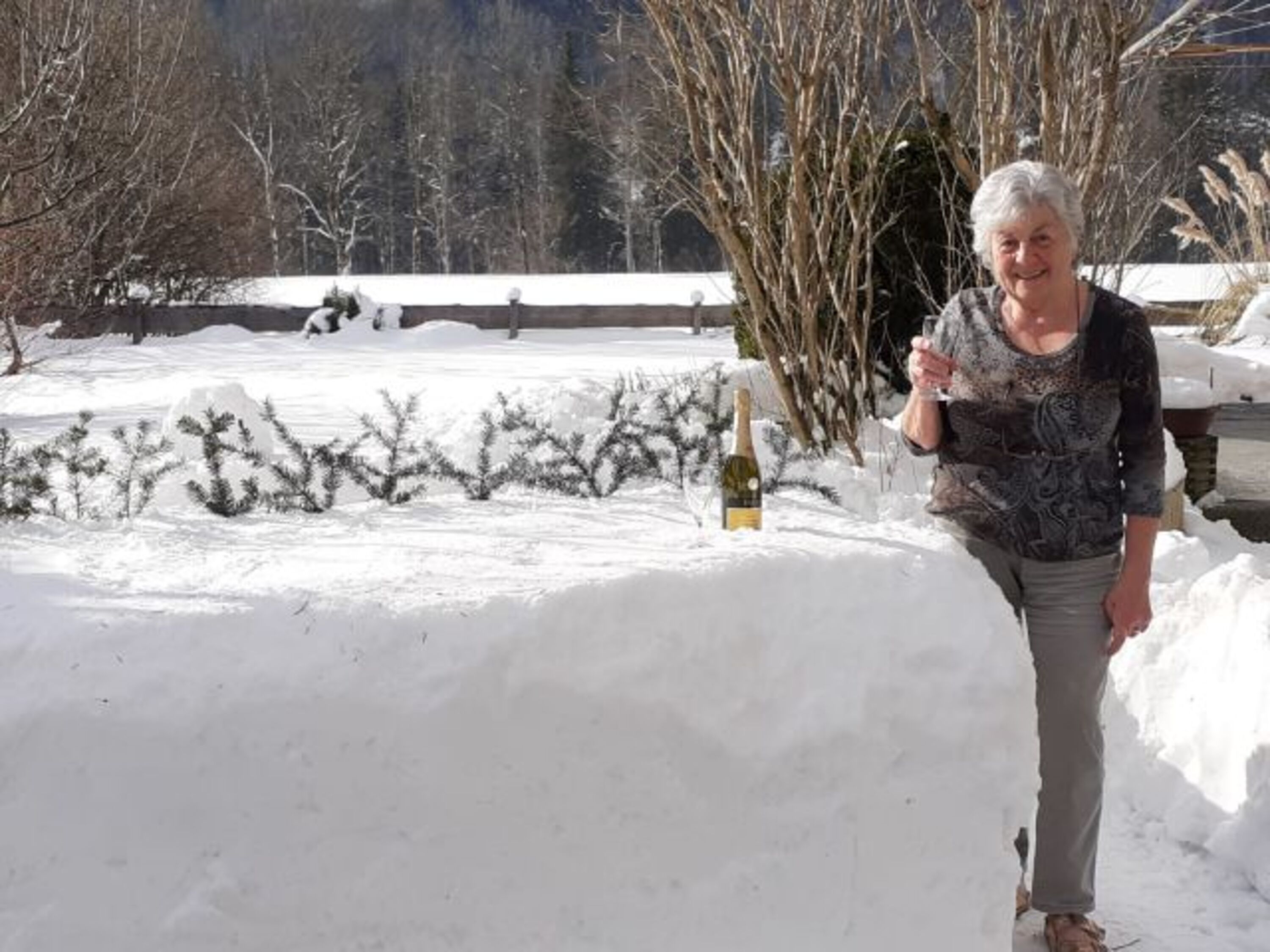 An unserer Schneebar