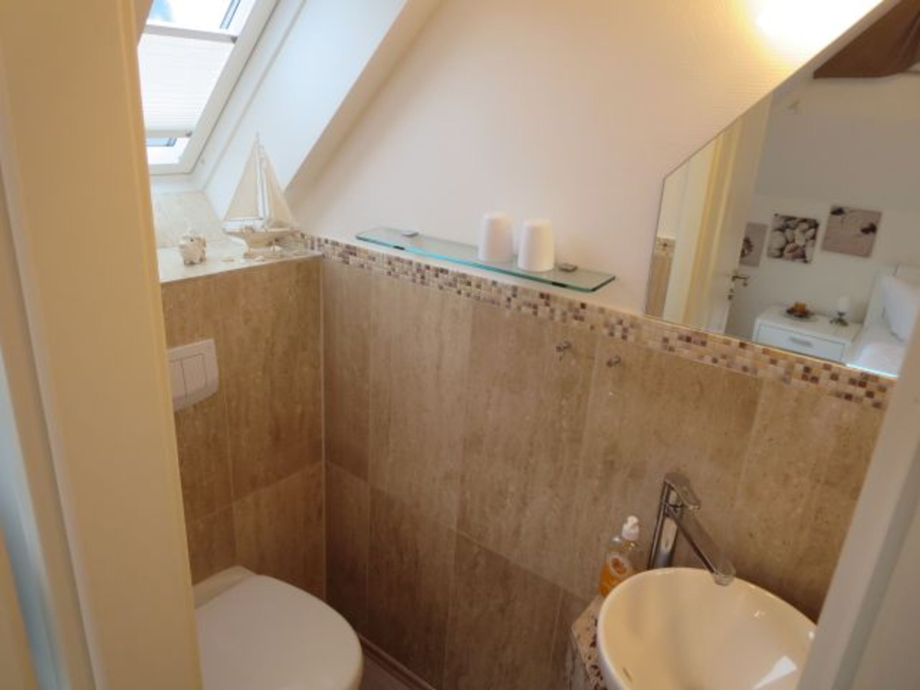 WC im Spitzboden