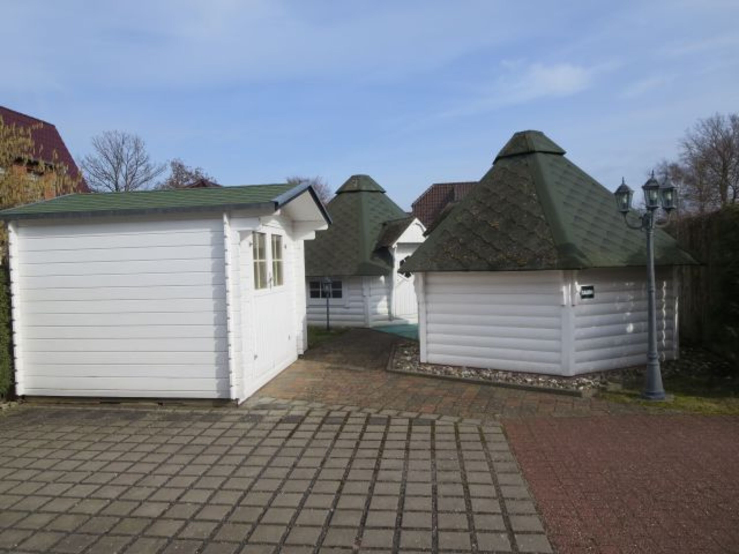 Der Saunaaussenbereich