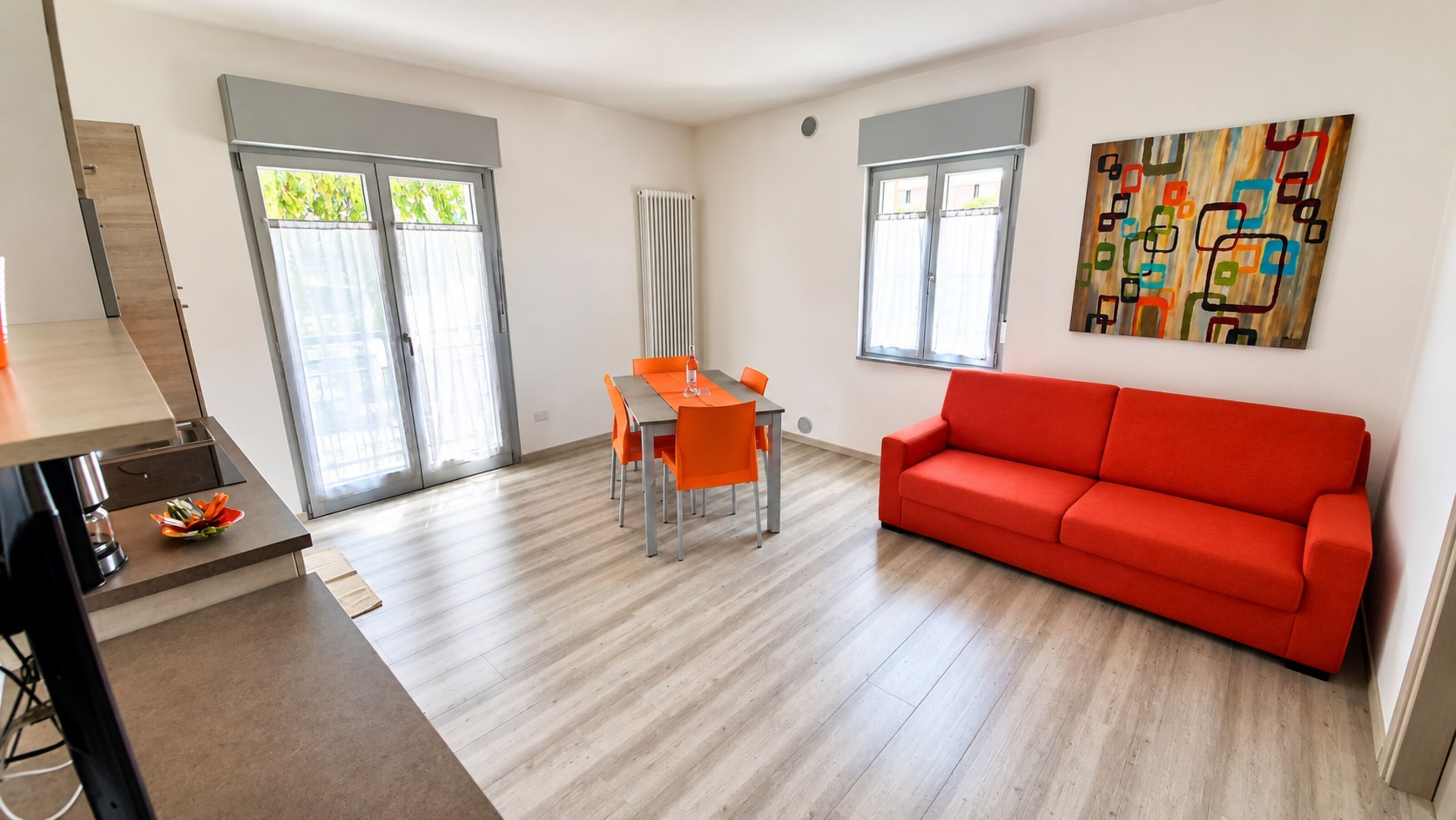 Wohnraum mit Couch