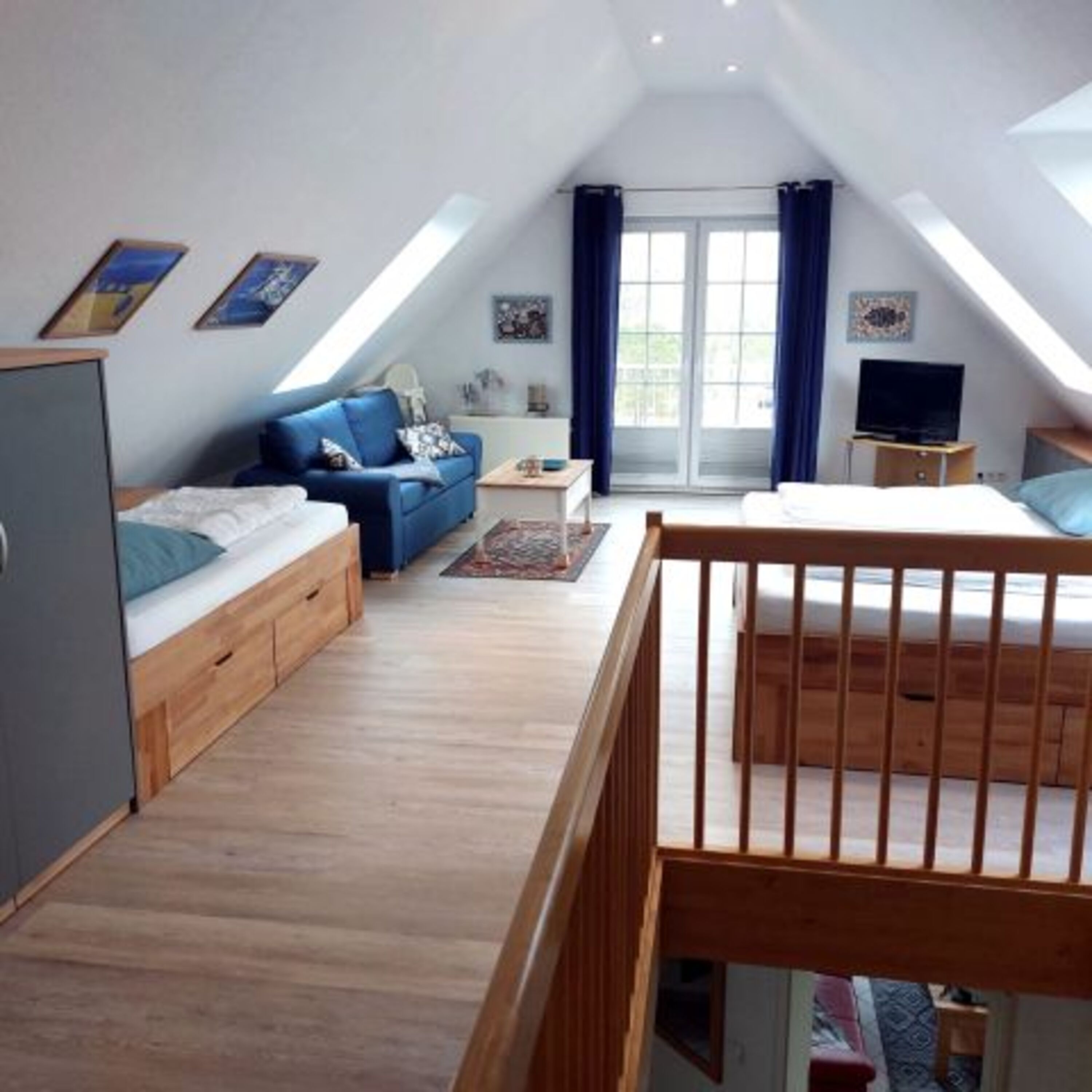 Dachatelier, zweites Schlafzimmer