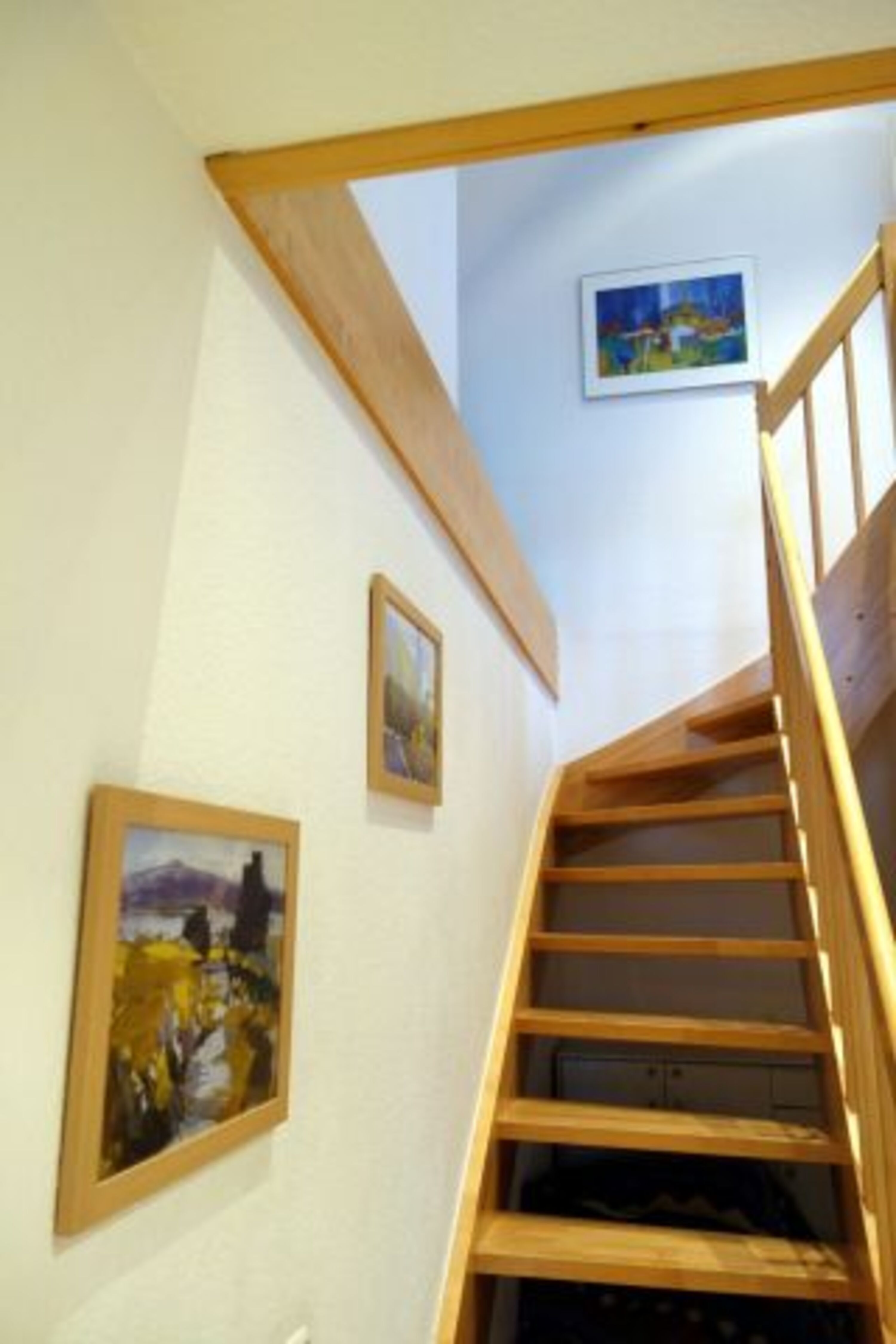 Treppe zum Atelier