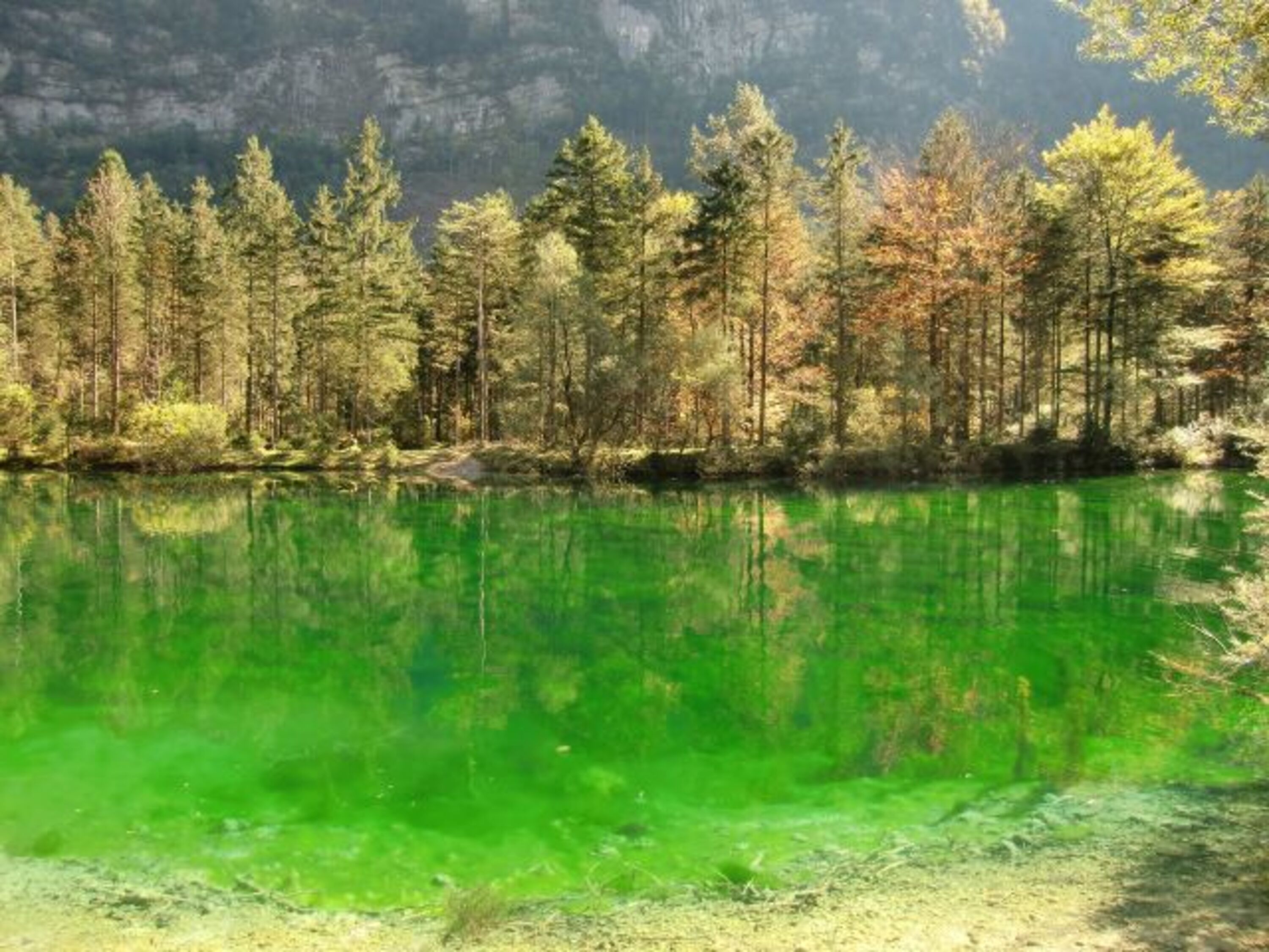 Tolles Ausflugsziel die Bluntauseen