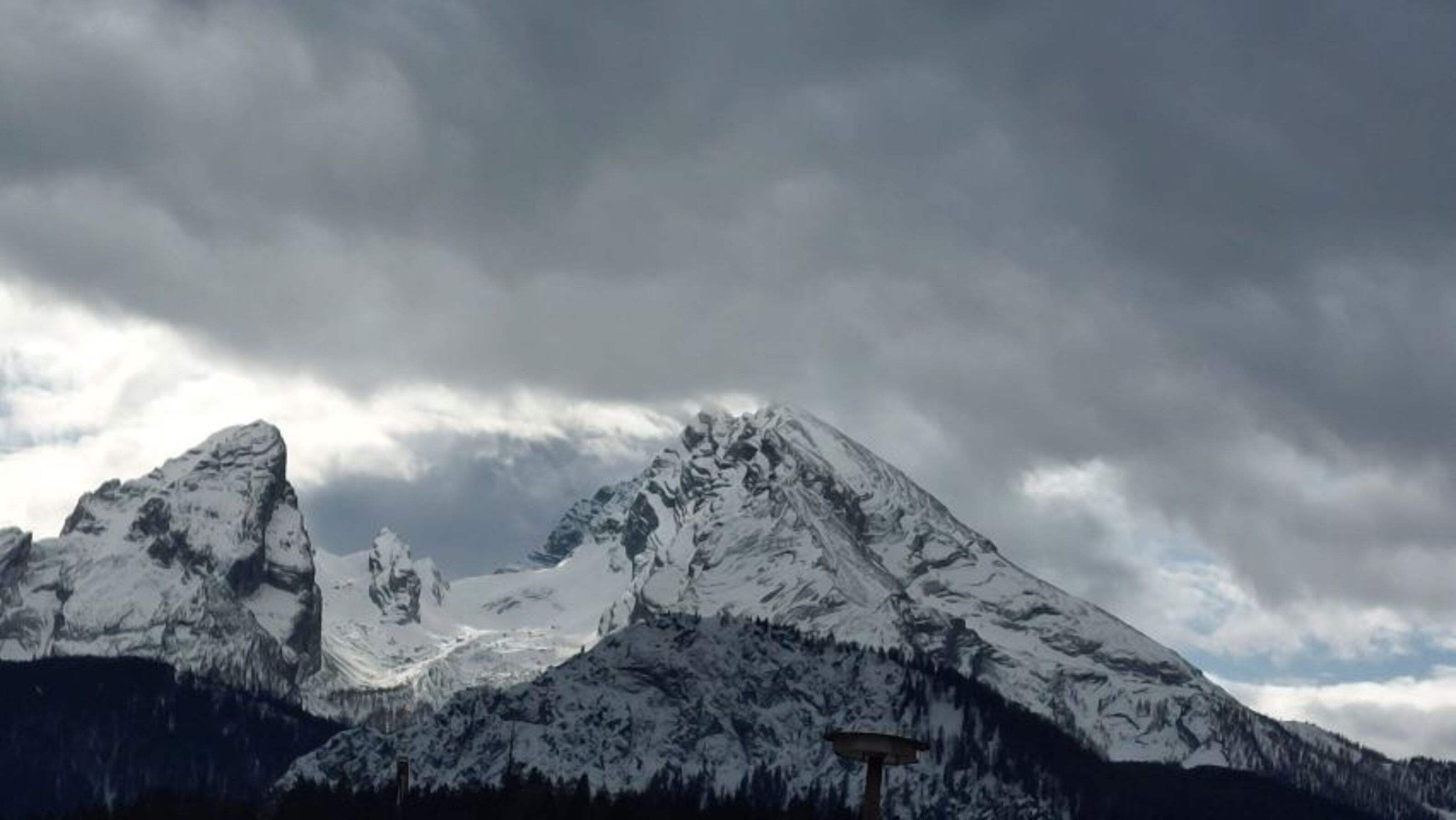 Der Watzmann nur einen Steinwurf entfernt