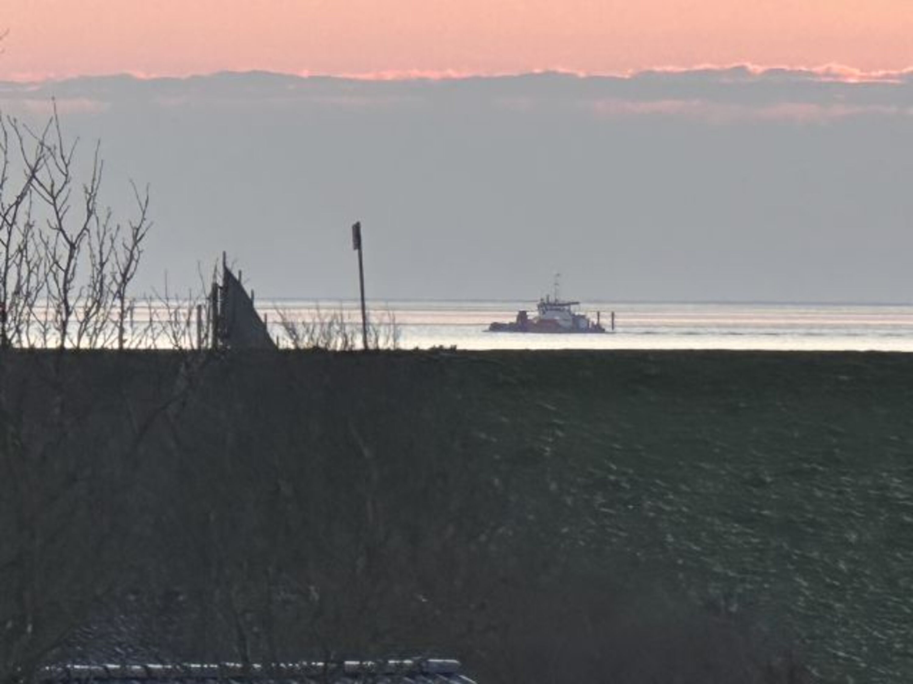 Blick vom Balkon