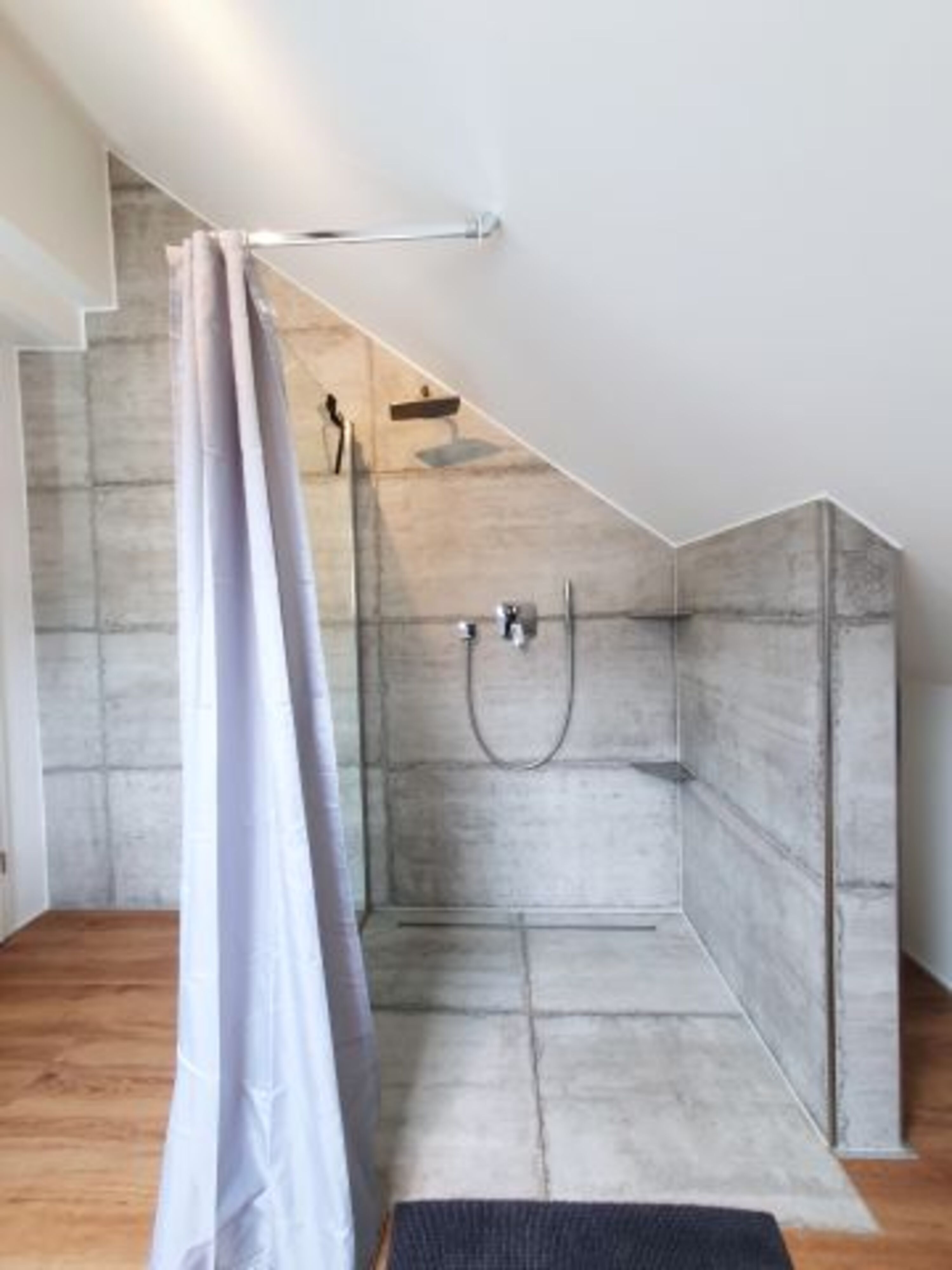 ebenerdige Dusche