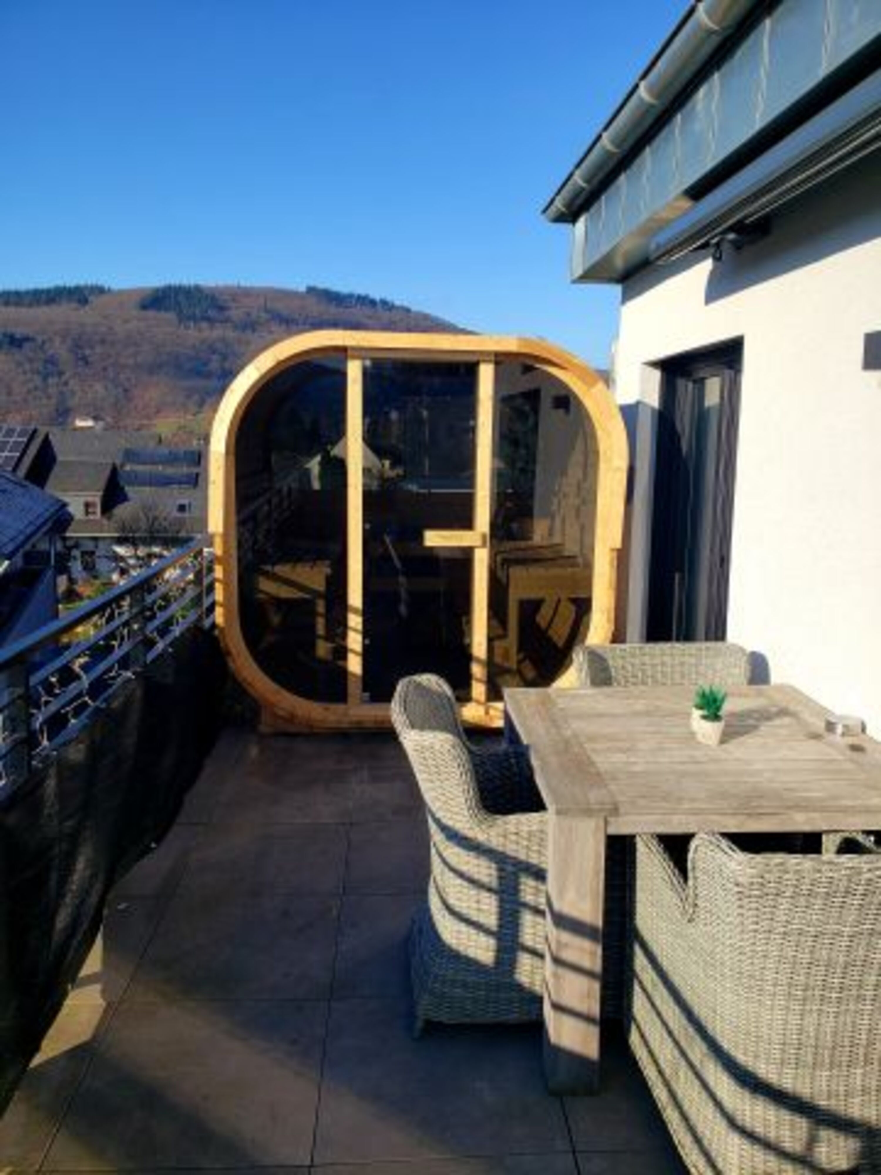 Ferienwohnung mit privater Sauna