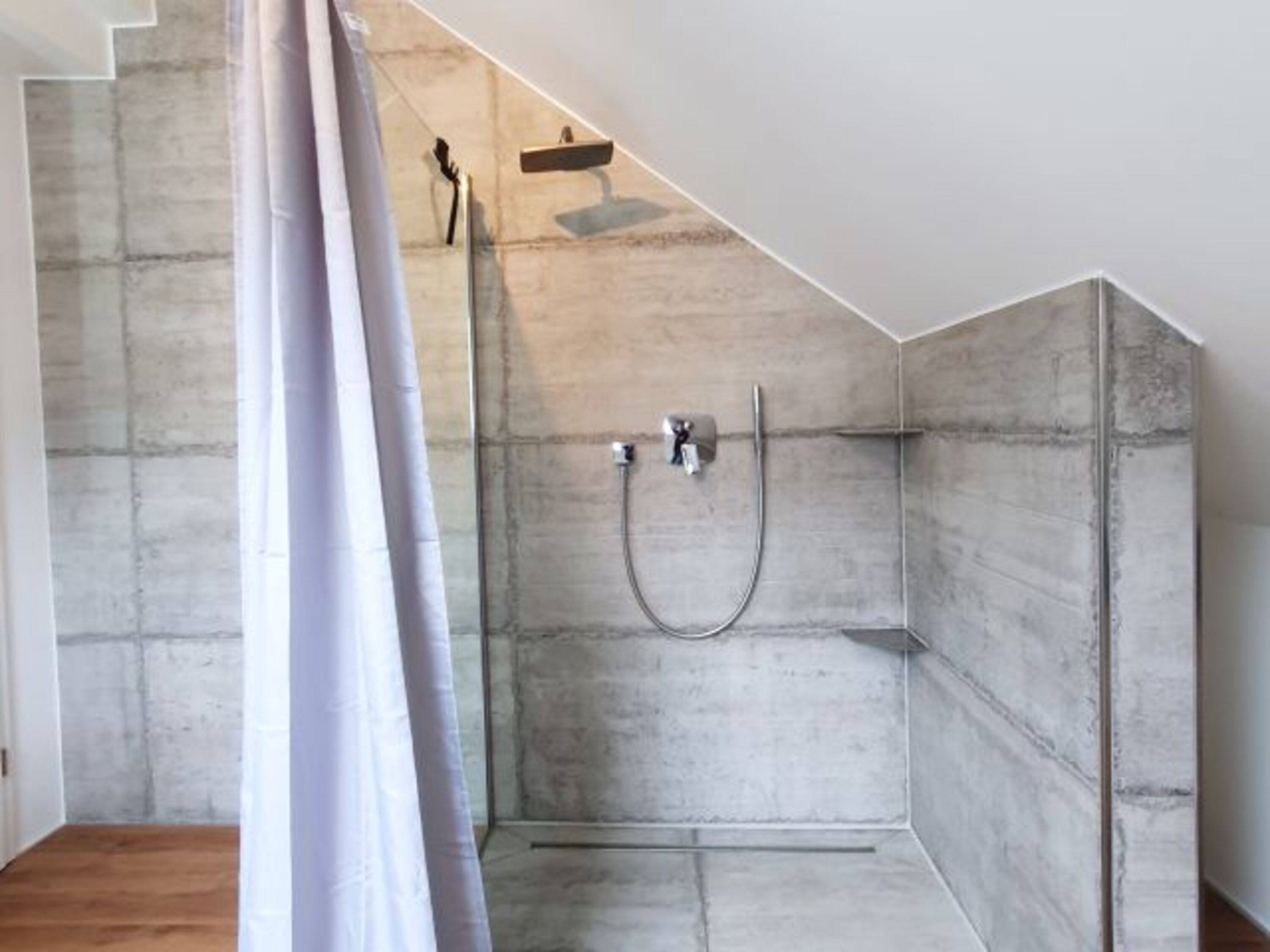 Ebenerdige Dusche