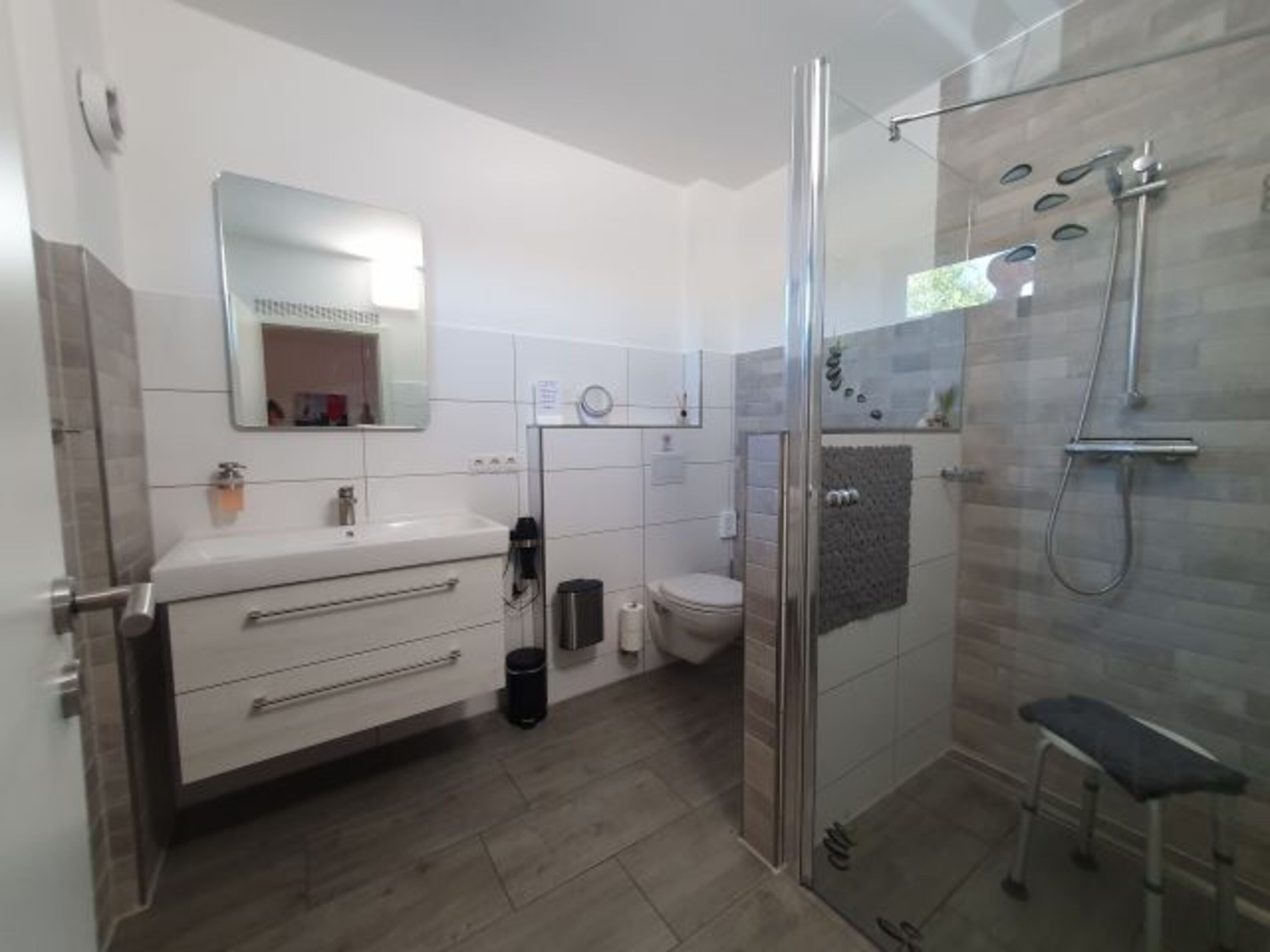 Ebenerdige Dusche