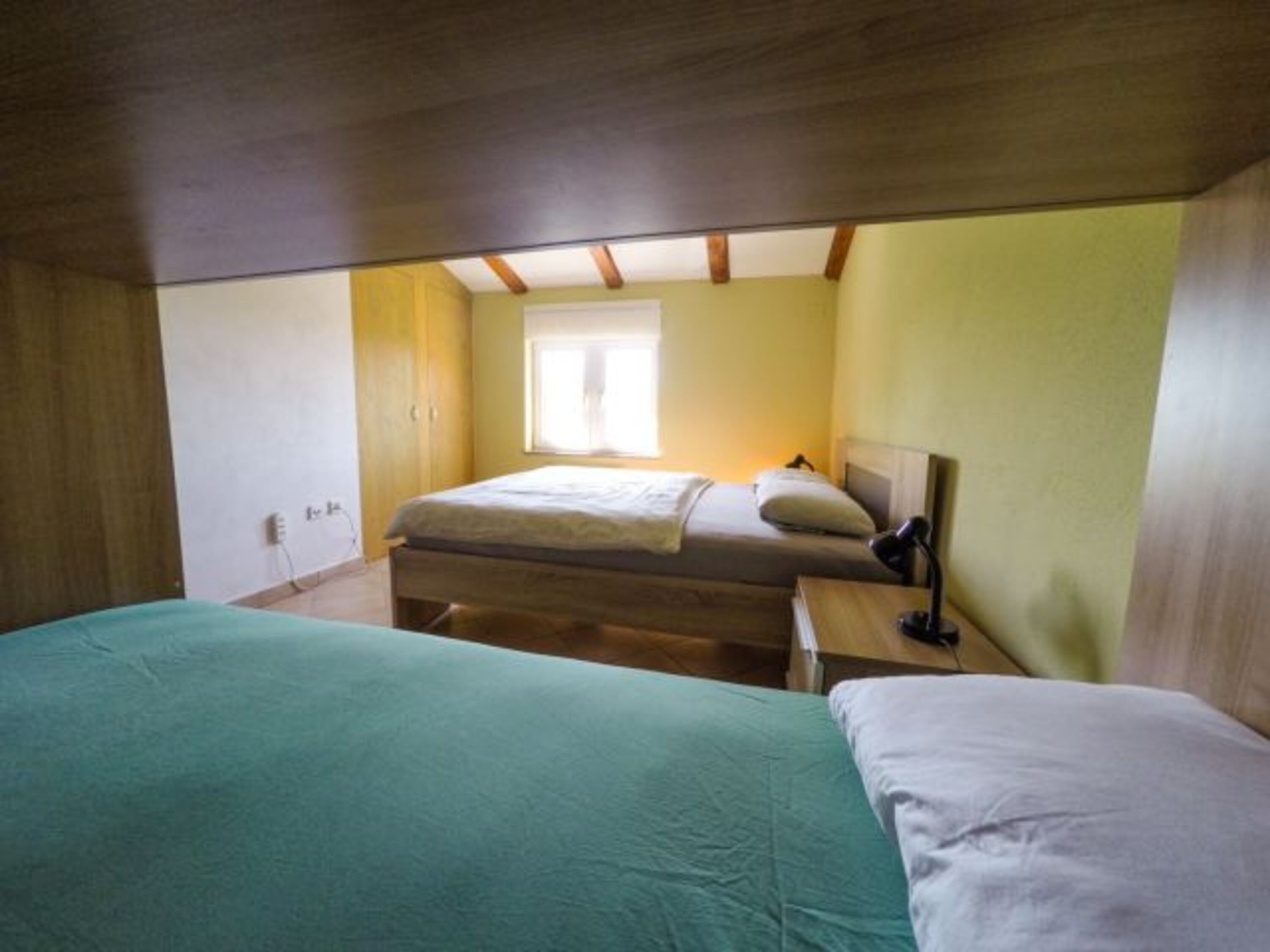 großer Schlafraum mit Stockbett 1.OG